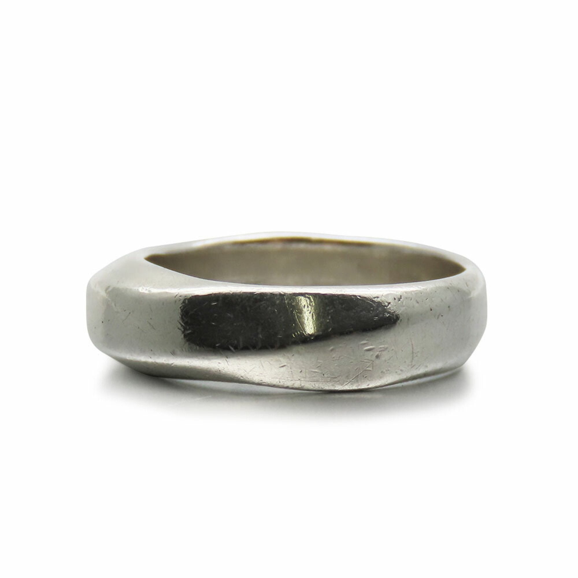 Knife Edge Ring Sterling Silver