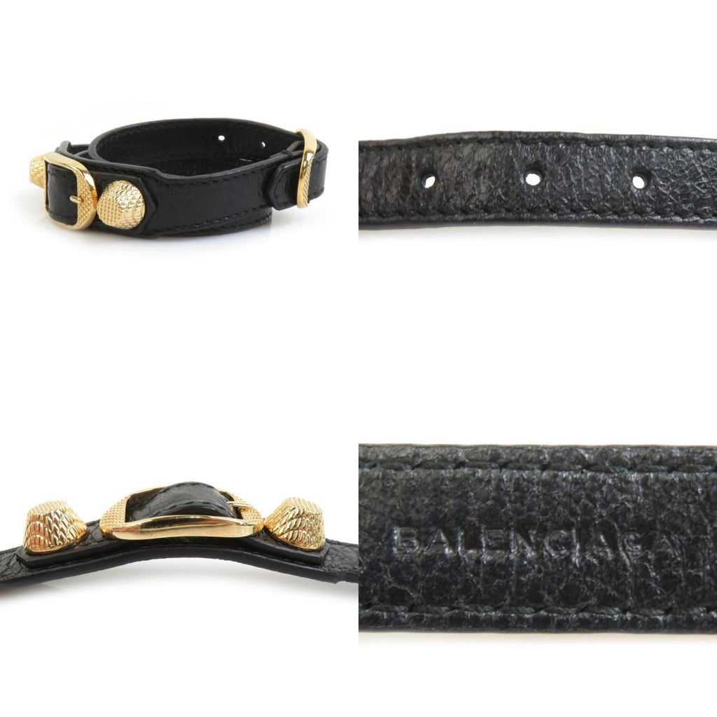 Bracelet Black Leather
