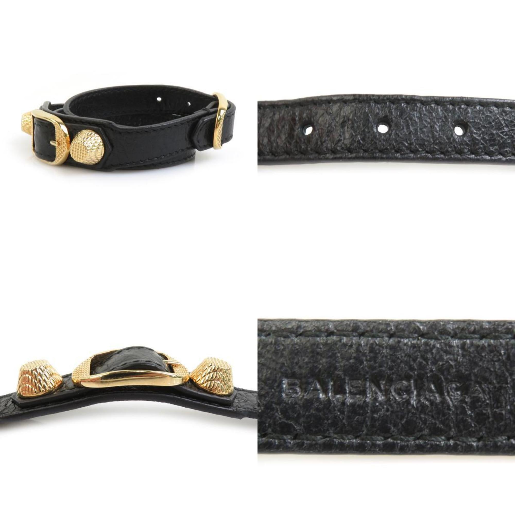 Bracelet Black Leather