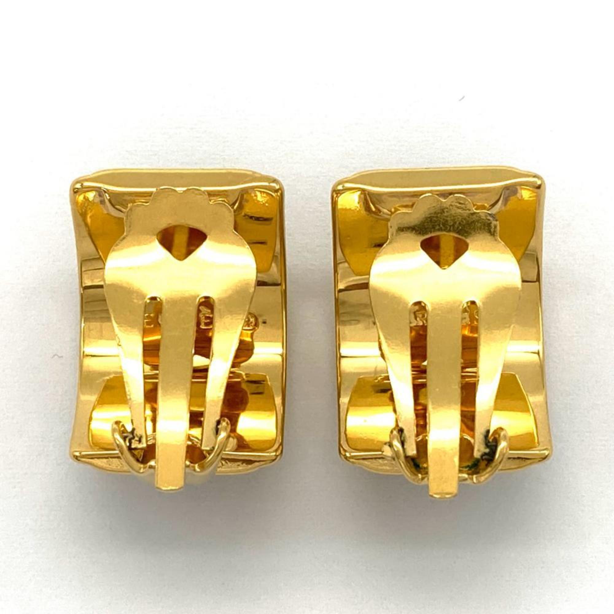 Earrings Gold-Tone Metal