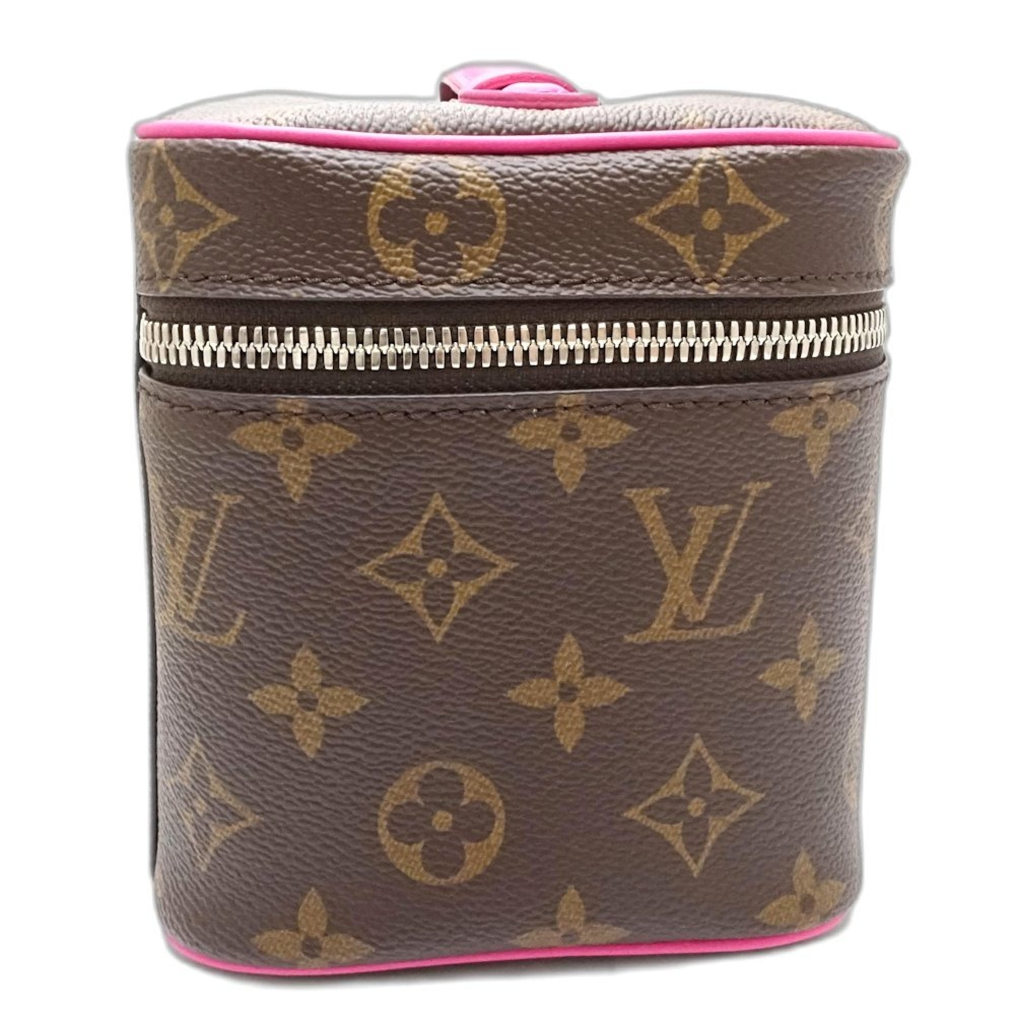 Nice Vanity Case Monogram Canvas Mini