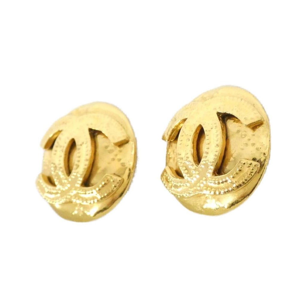 Earrings Gold-Tone Metal