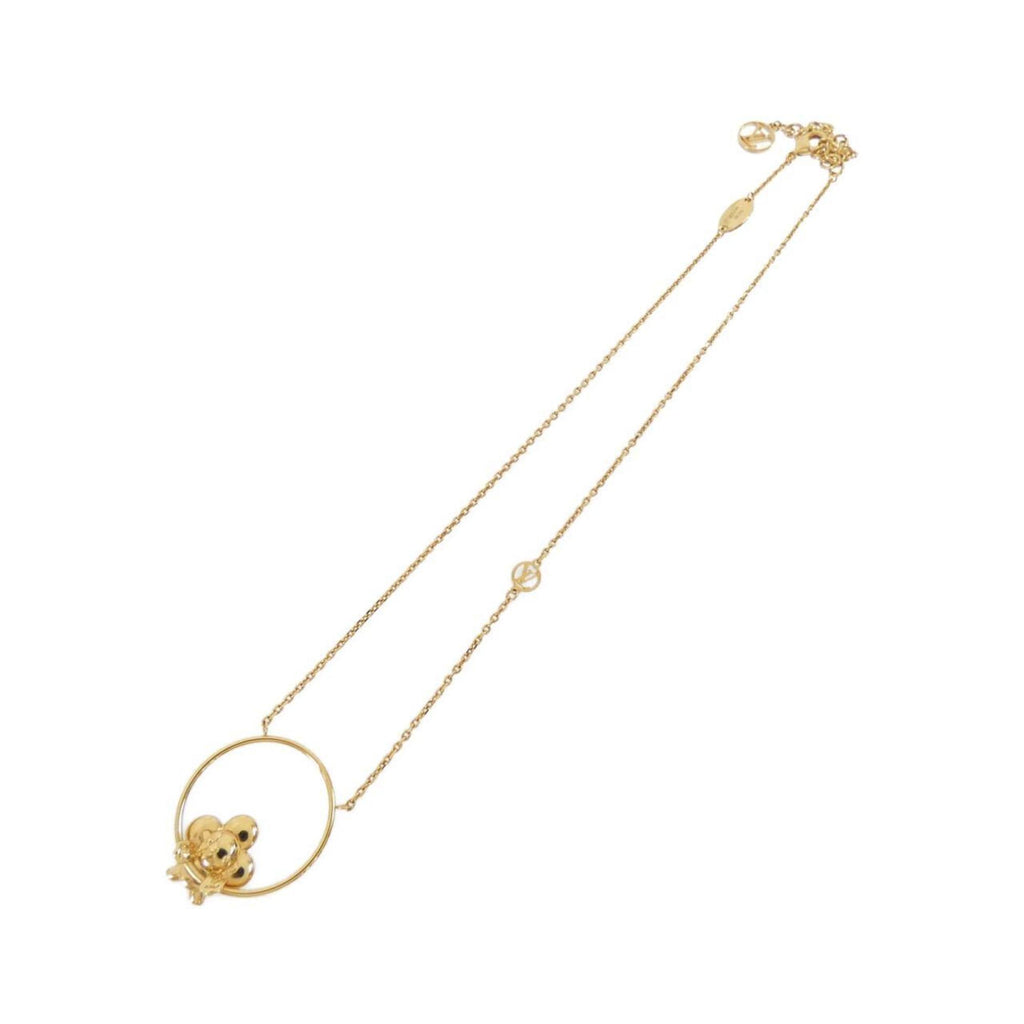 Vivienne Swinging Pendant Necklace Gold