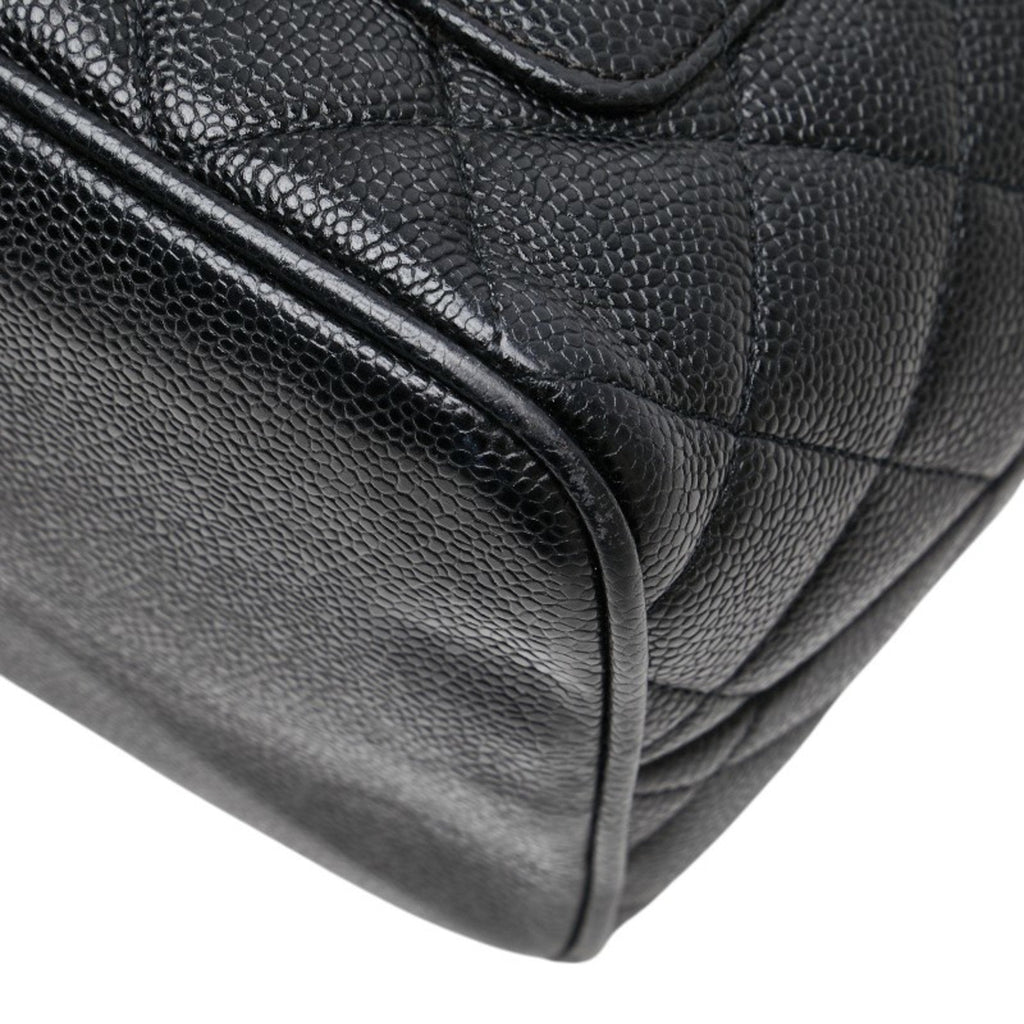 Medallion Tote Quilted Caviar