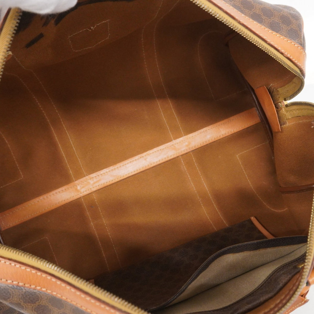 Vintage Duffle Bag Macadam Coated Canvas Large