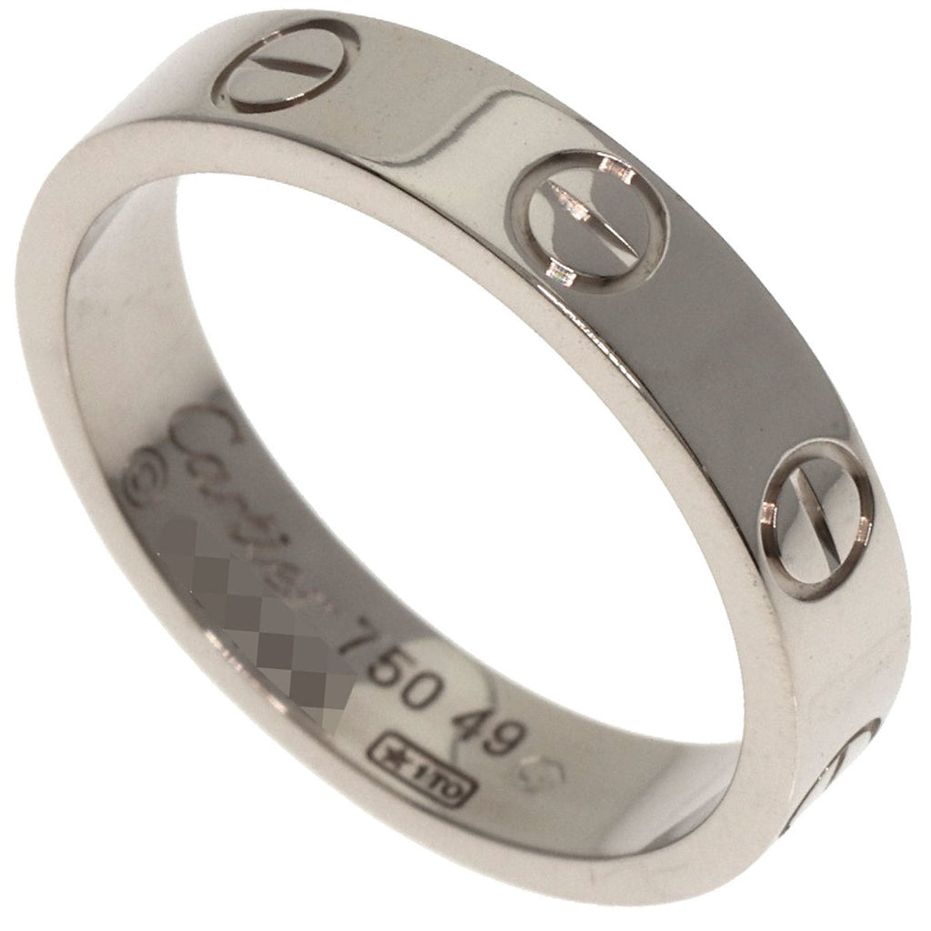 Love Ring 18K White Gold Mini