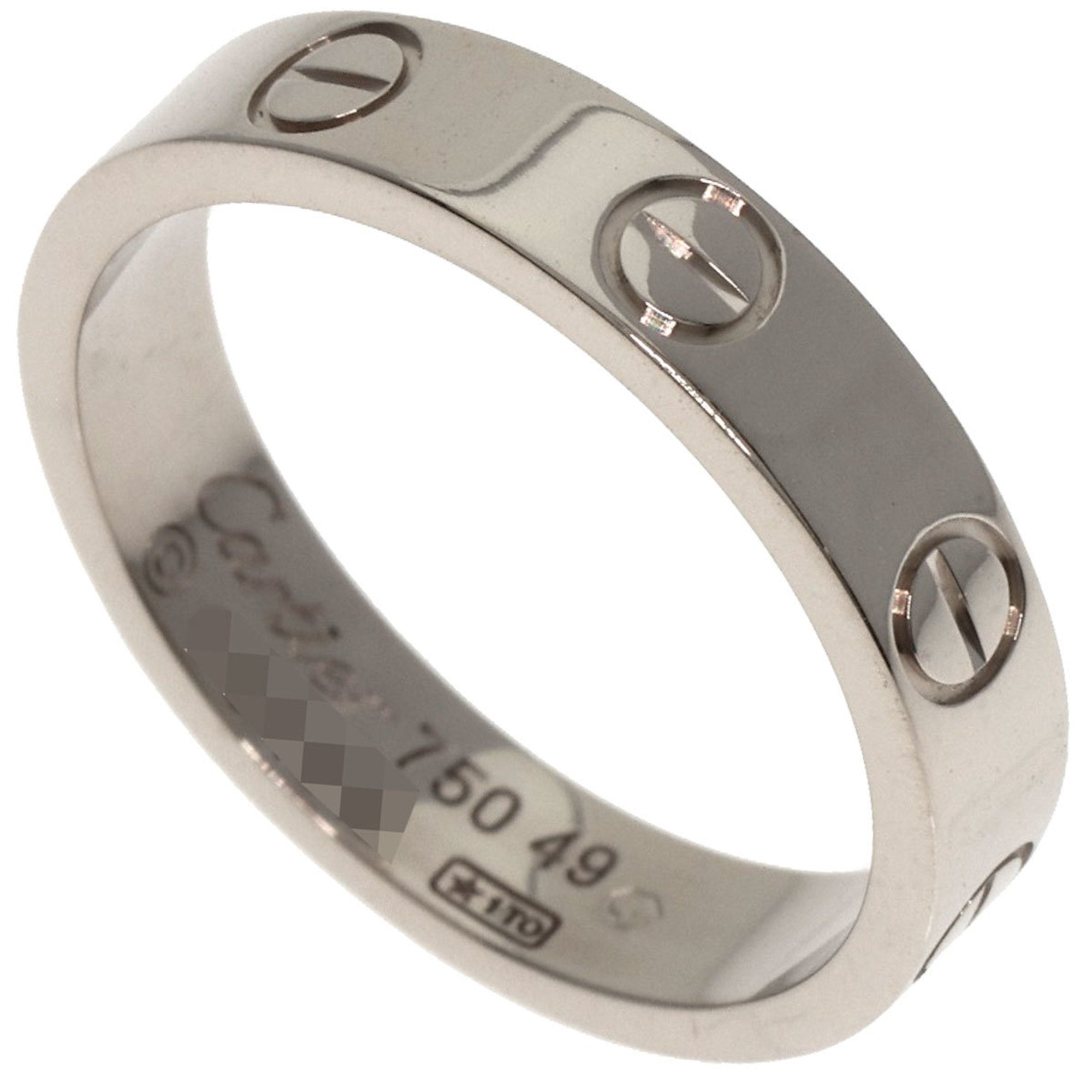 Love Ring 18K White Gold Mini