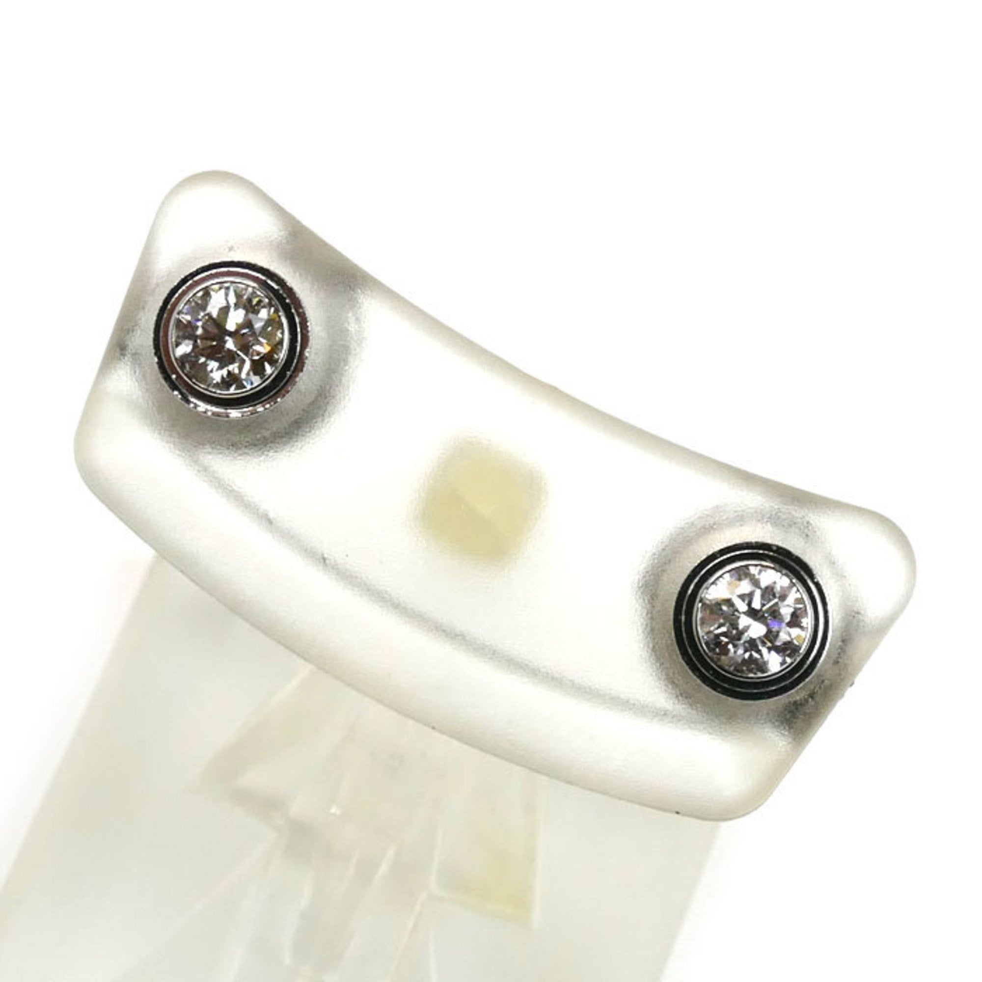 Earrings 18K White Gold