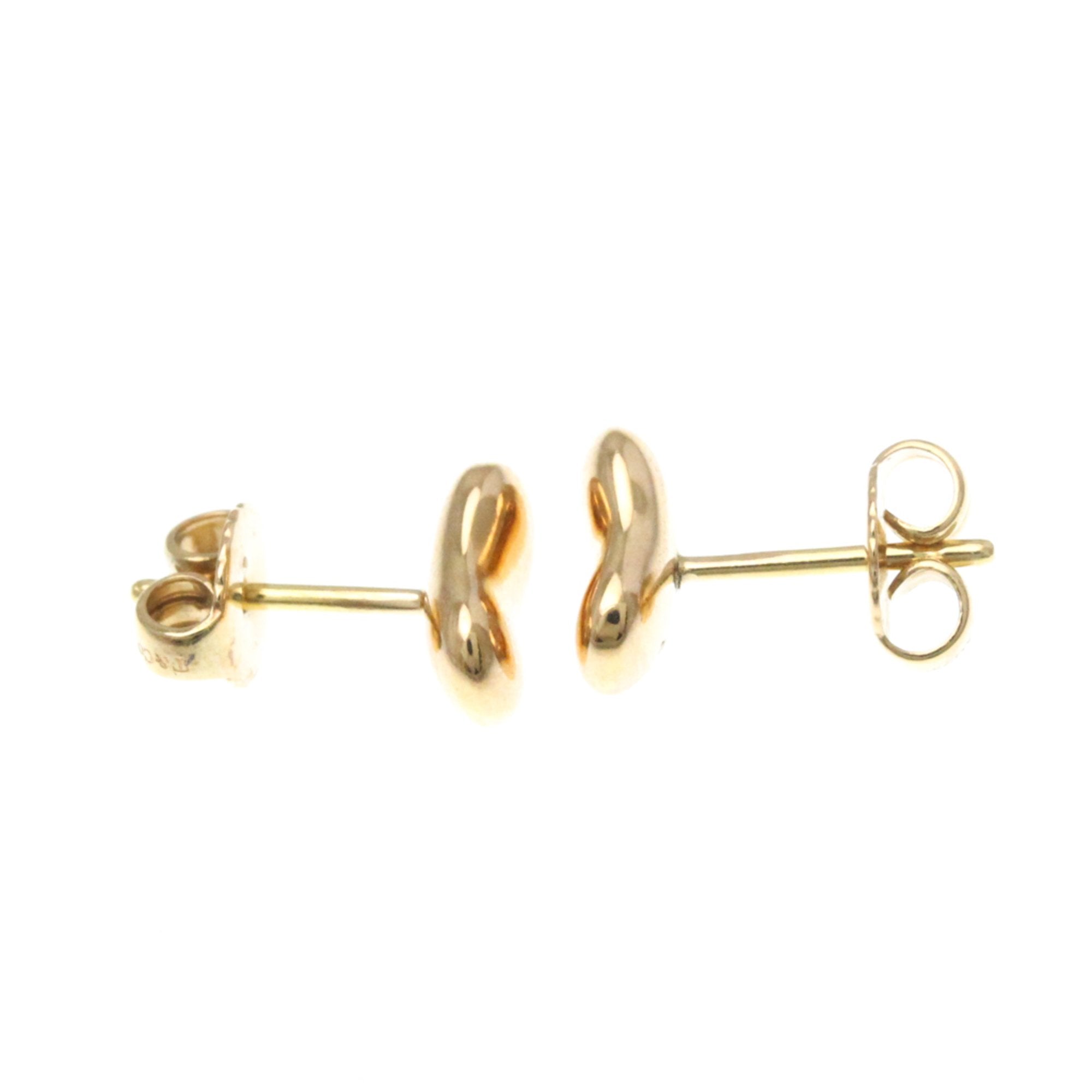 Bean Earrings 18K Rose Gold 9mm 18K Rose Gold