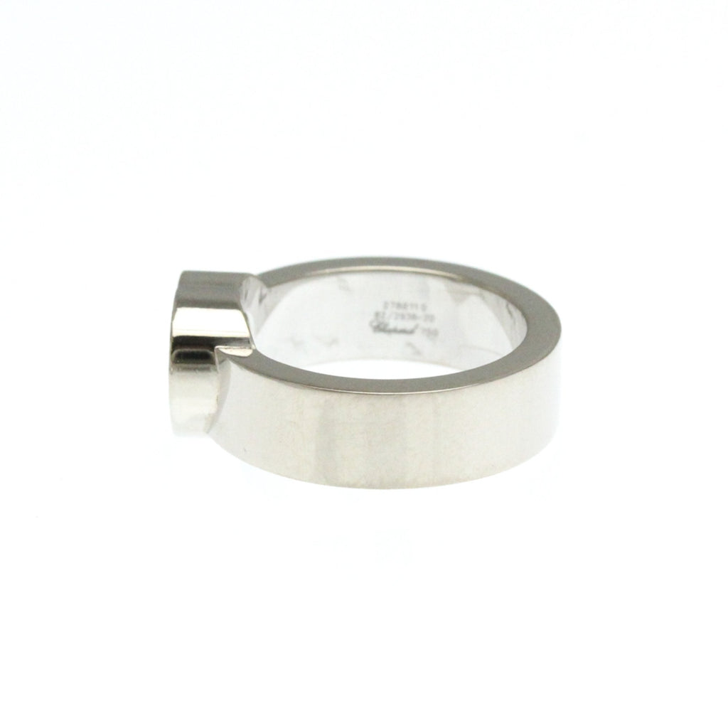 Band Ring 18K White Gold with Diamond