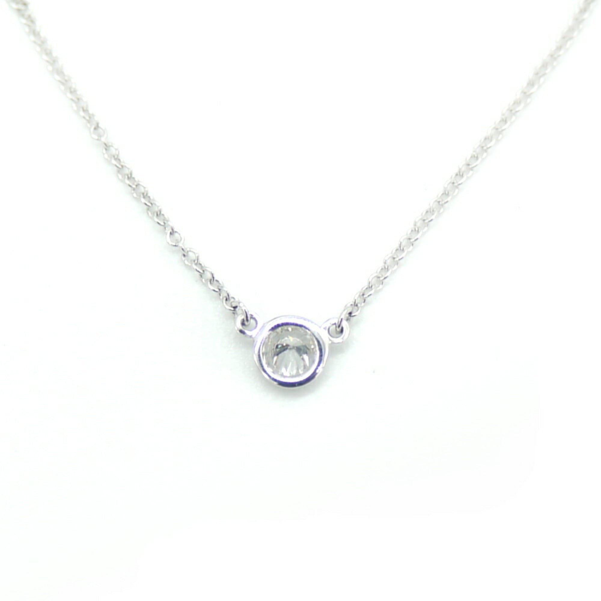 Elsa Peretti Pendant Necklace Platinum 4.5mm