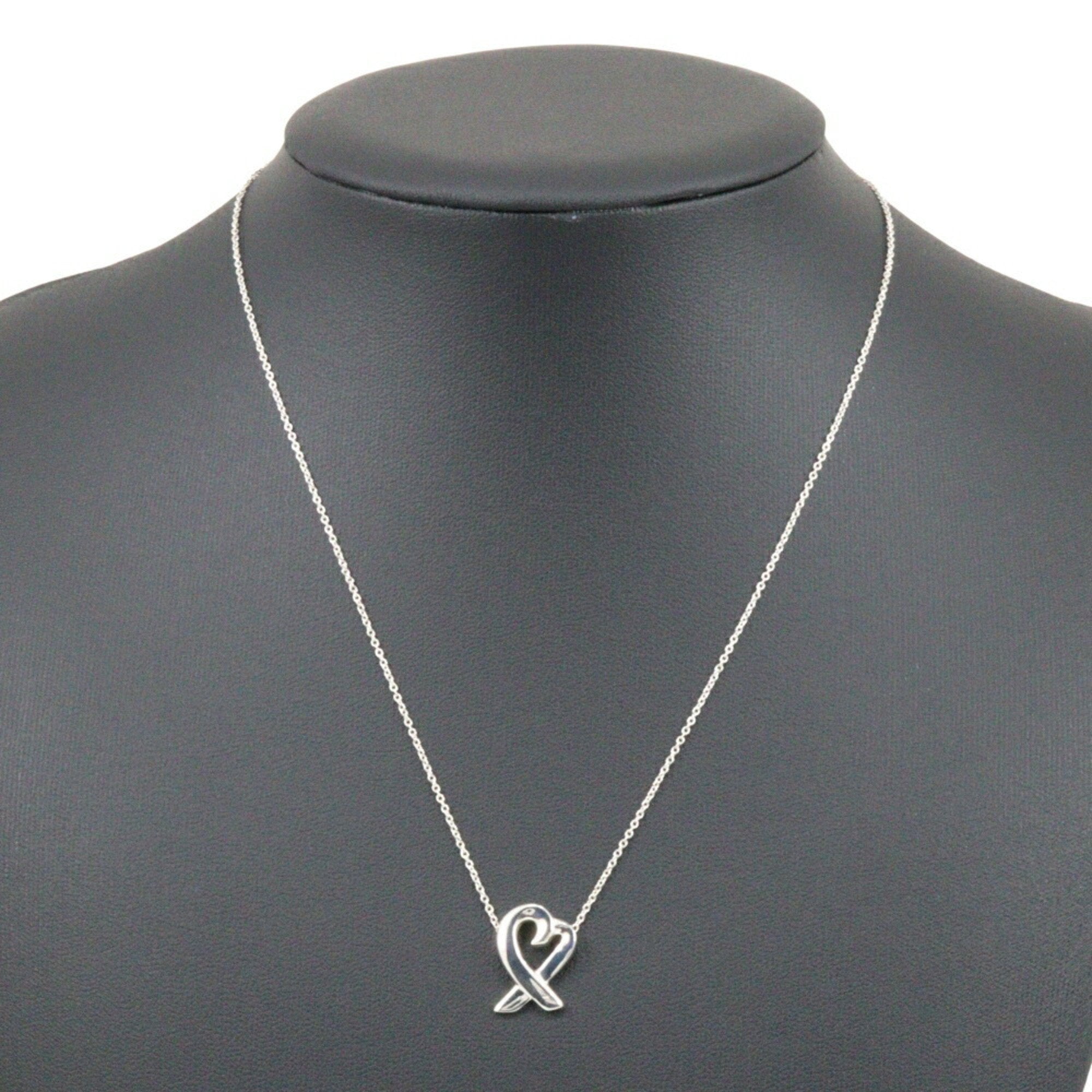 Heart Pendant Necklace Sterling Silver