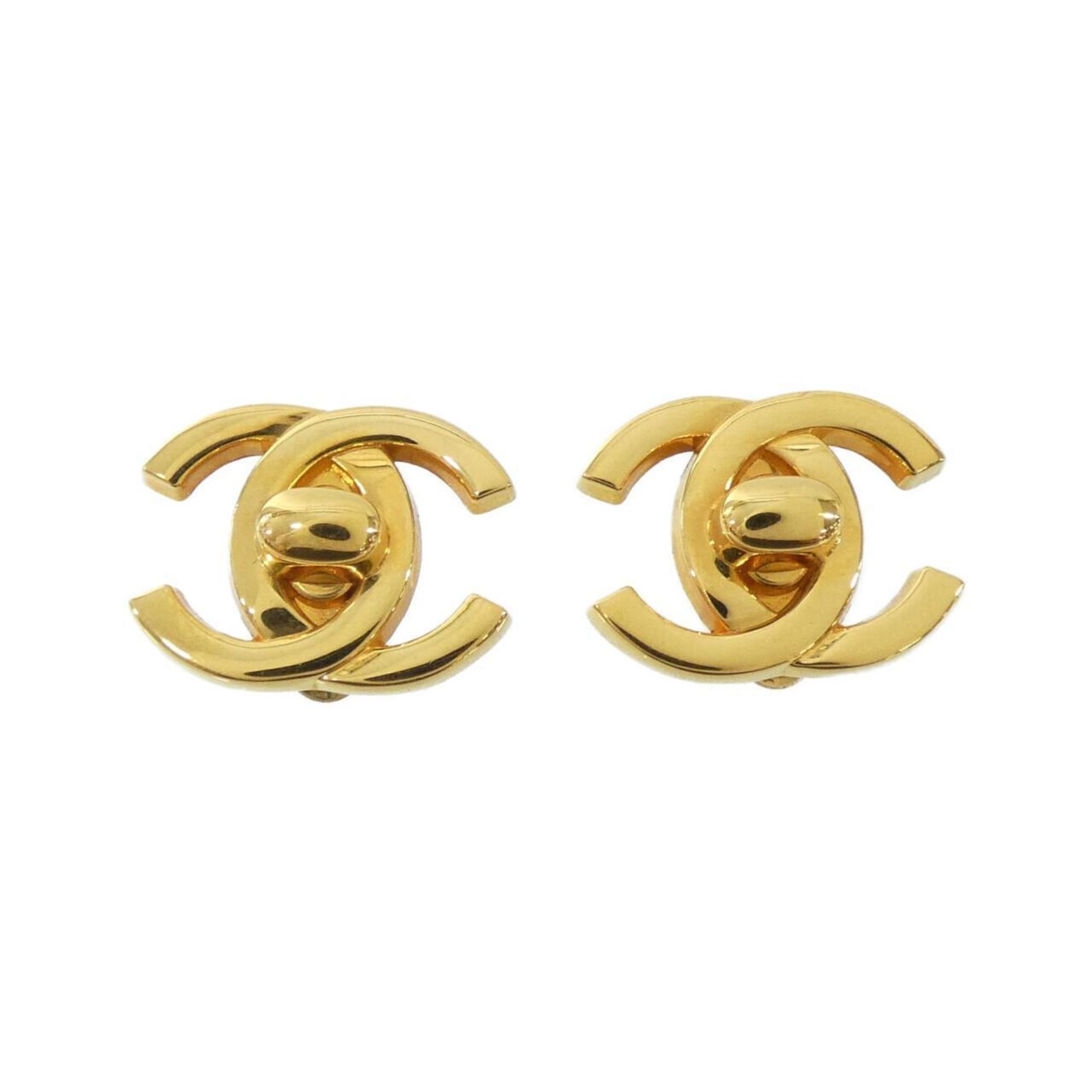 Clip-On Earrings Clip-On Gold-Tone Metal