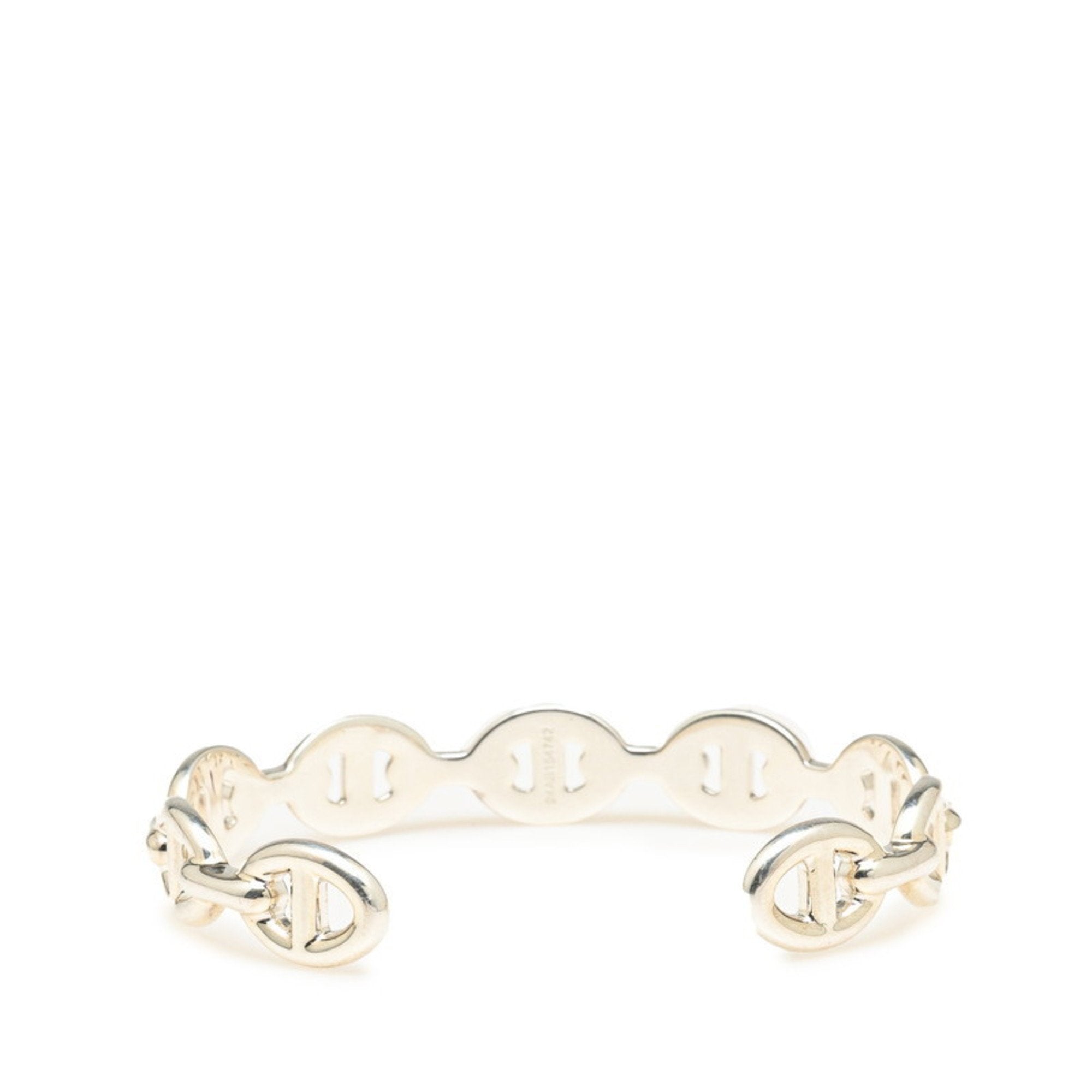 Chaine d'Ancre Bangle Sterling Silver Bracelet