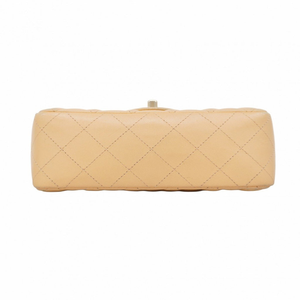 Classic Single Flap Bag Quilted Lambskin Mini