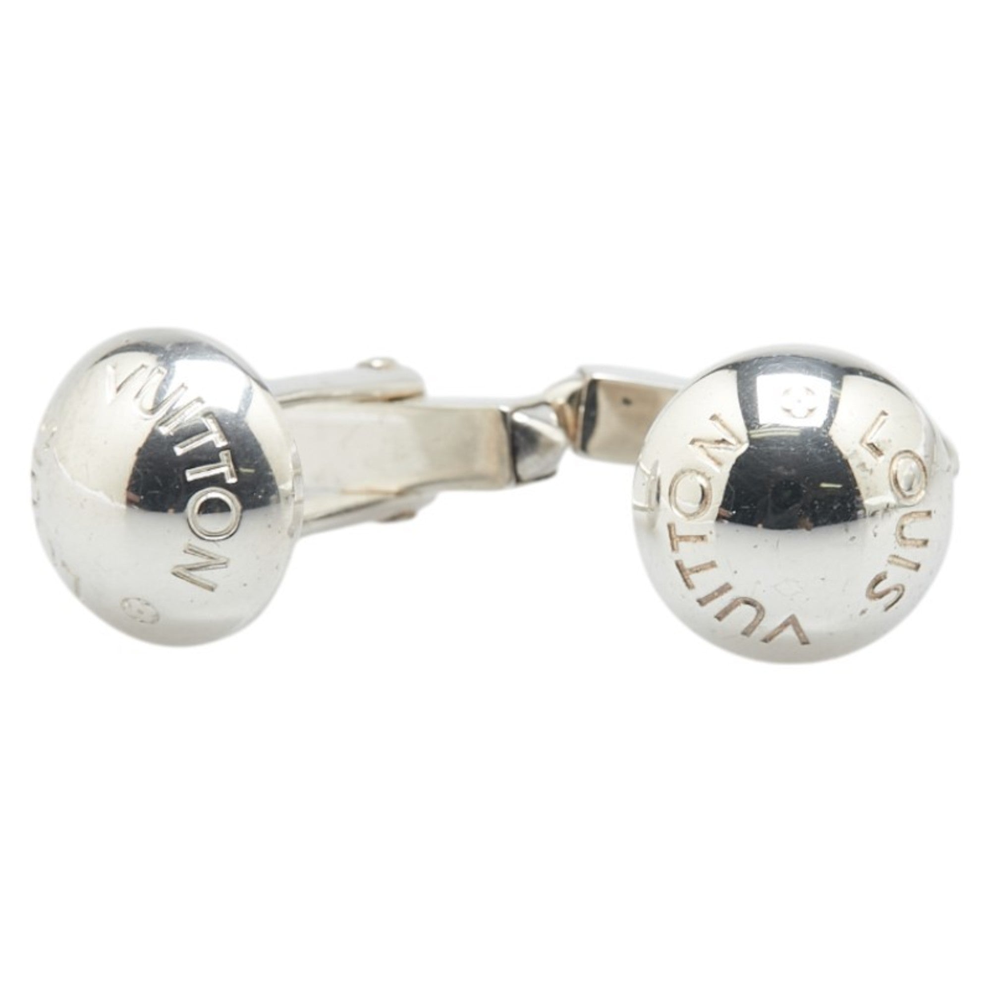 Taiga Cufflinks Leather and Metal Silver Bracelet