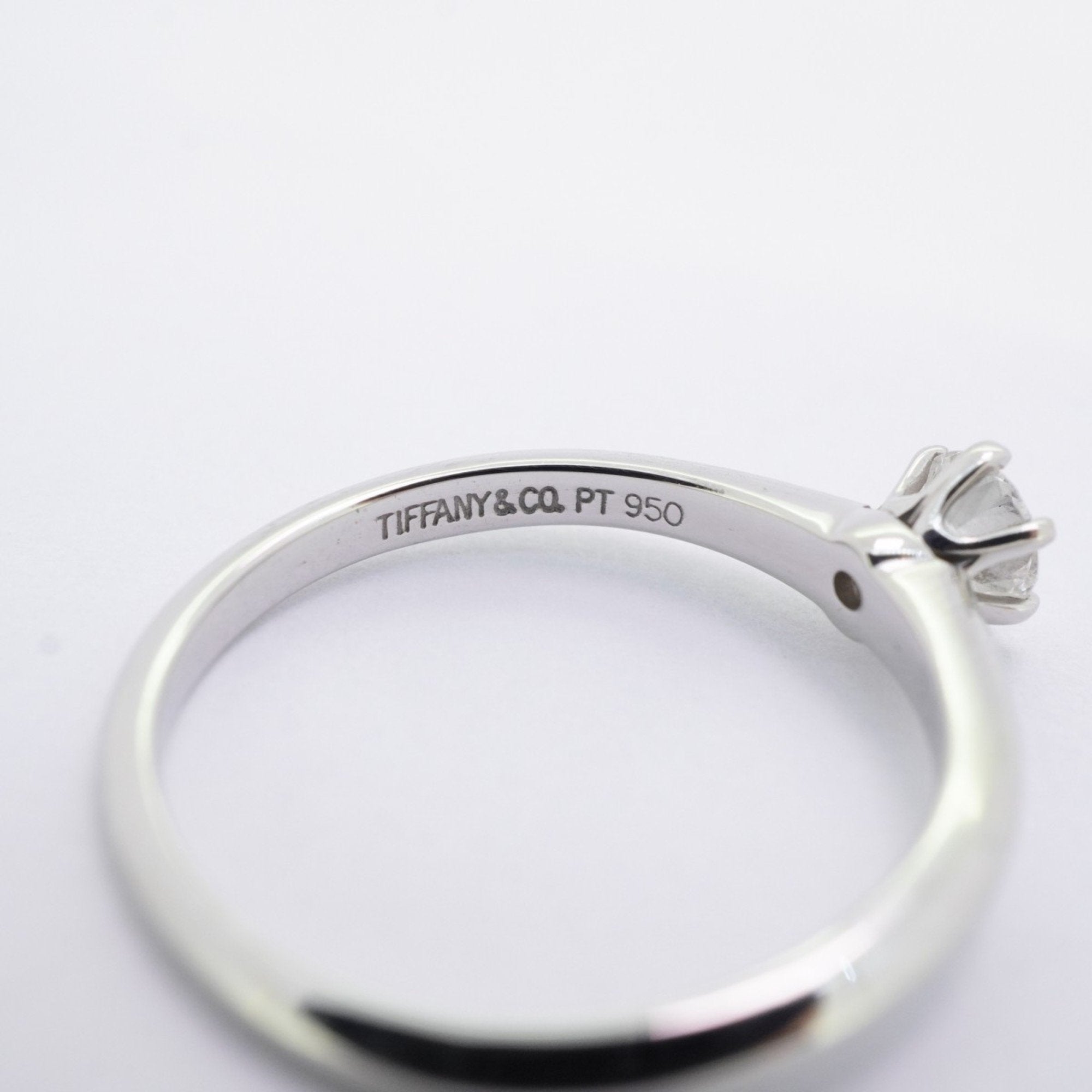 Ring Platinum with Diamond