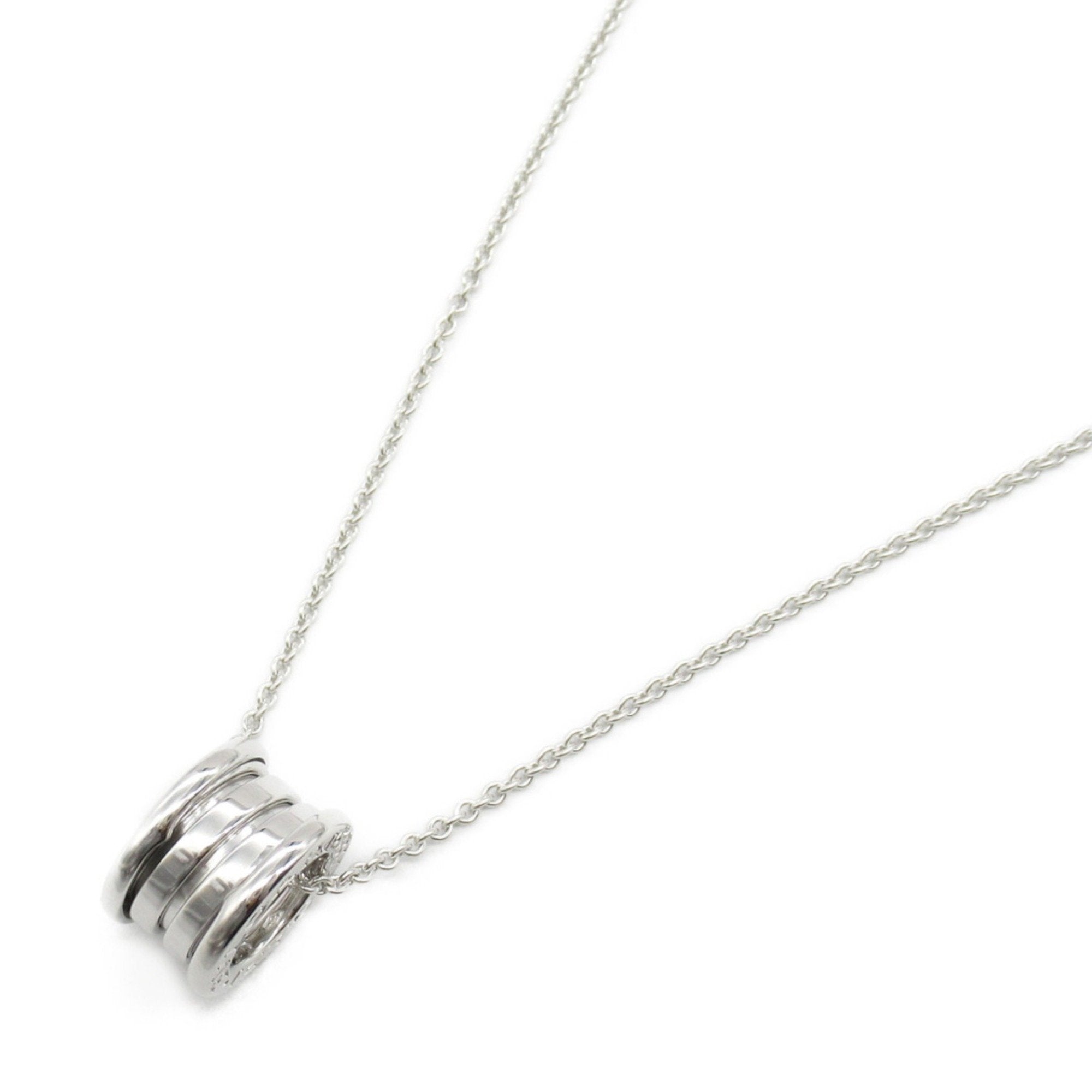 B.Zero1 Pendant Necklace 18K White Gold