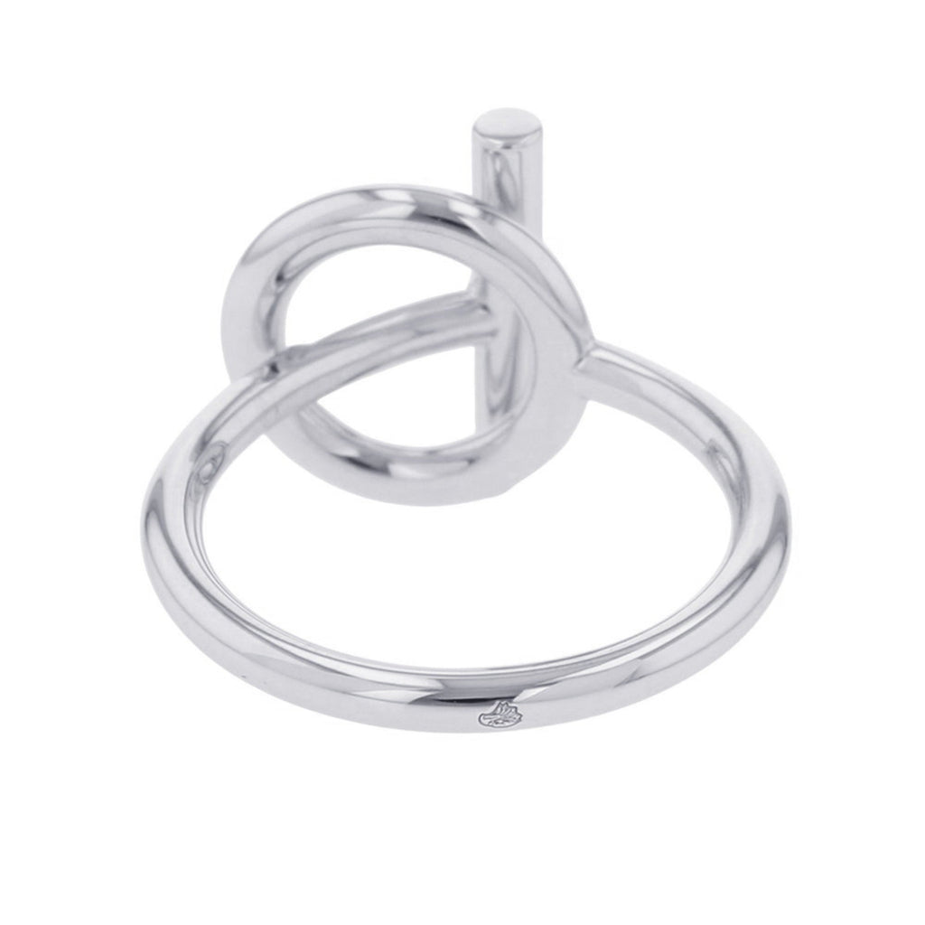 Echappé Ring 18K White Gold with Diamond Mini