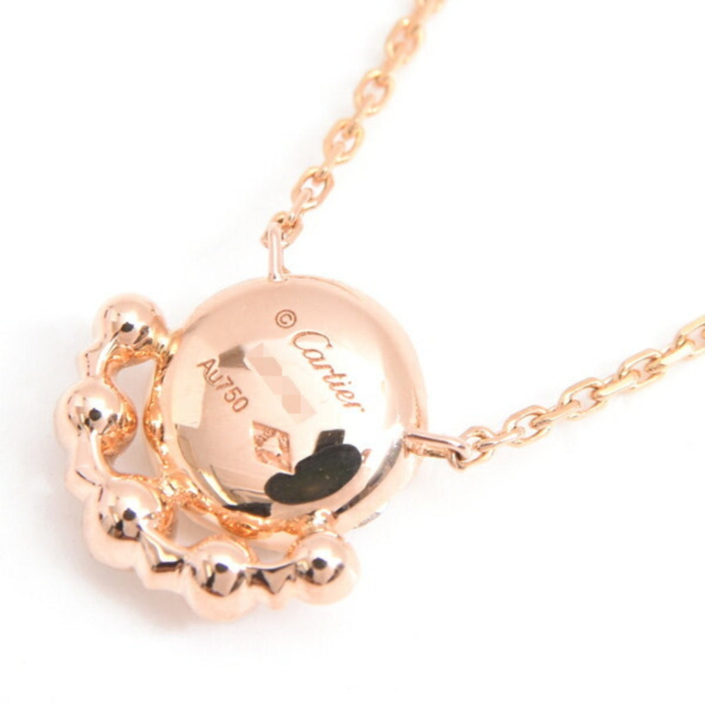 Pendant Necklace 18K Rose Gold with Diamond