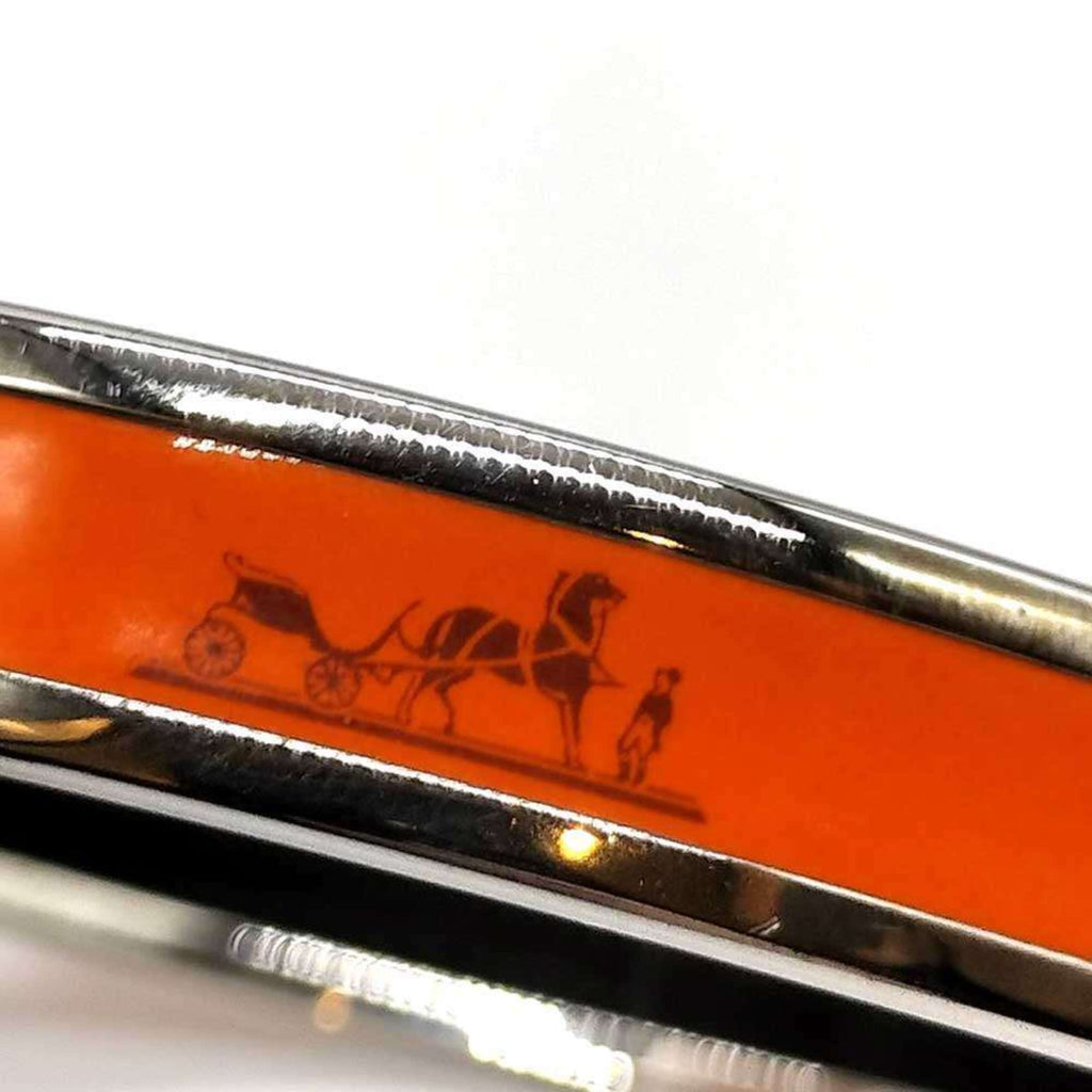 Cloisonné and Enamel Bracelet Orange Mini