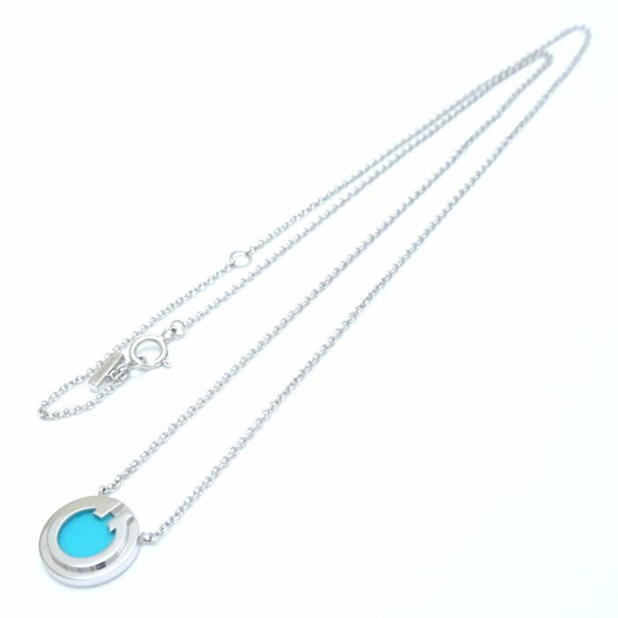 Pendant Necklace 18K White Gold