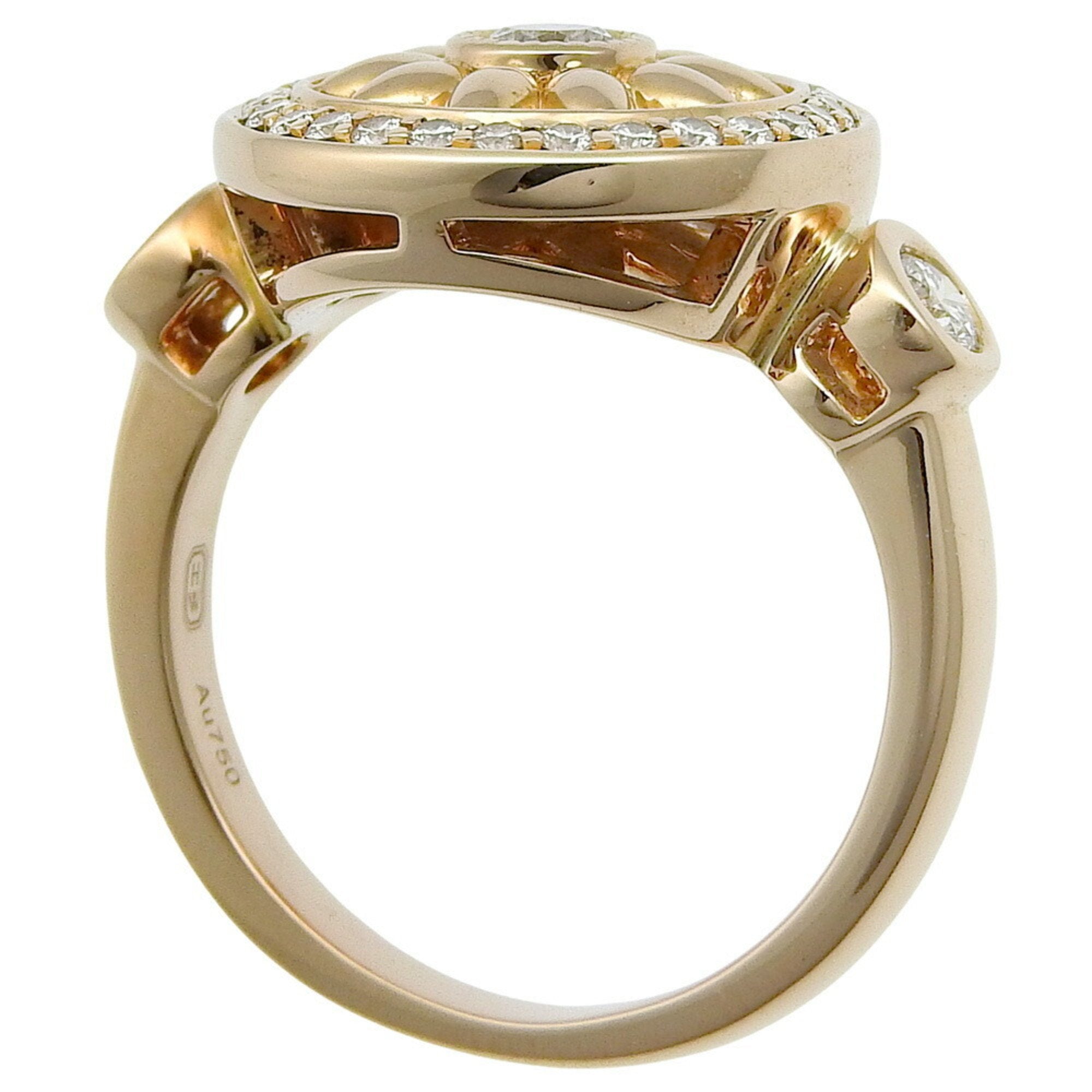 Ring 18K Yellow Gold with Diamond