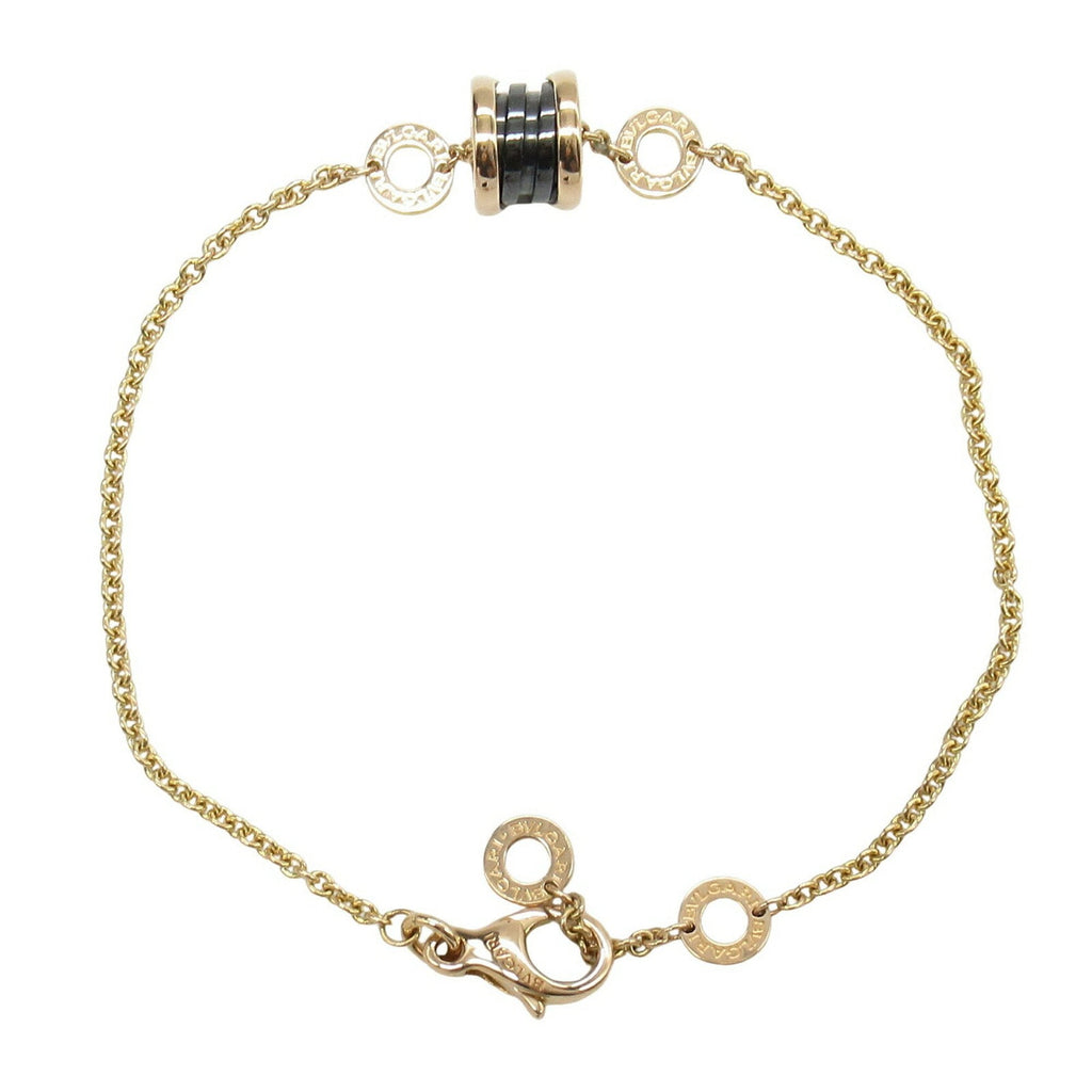B Bracelet Ceramic and 18K Rose Gold
