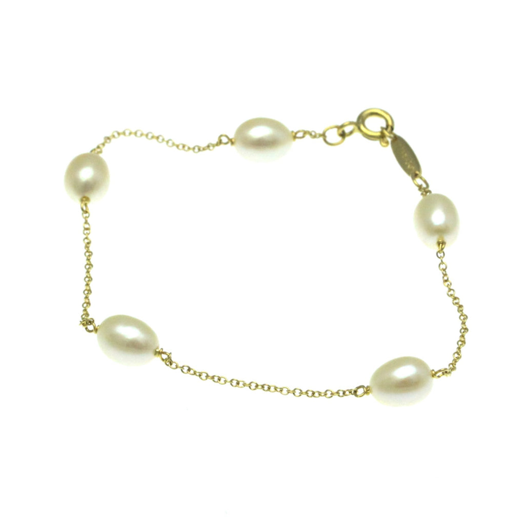 Elsa Peretti Diamonds By The Yard Pendant Necklace 18K Yellow Gold
