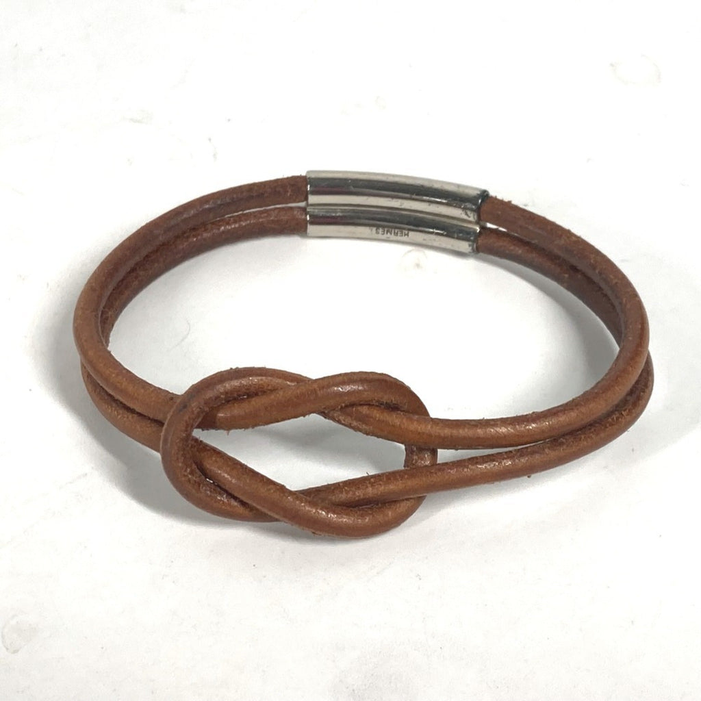 Herculide Double Bracelet Leather Brown