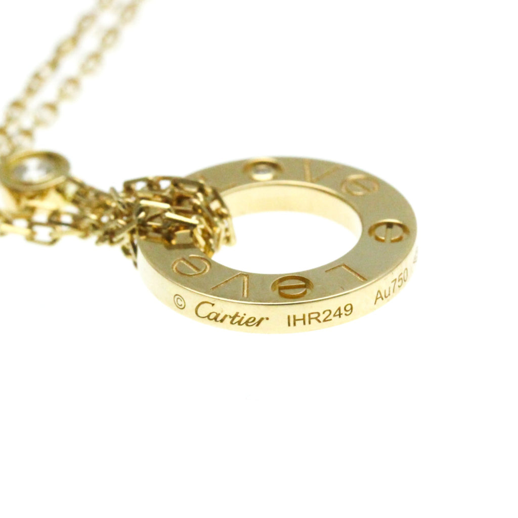 Pendant Necklace 18K Yellow Gold with Diamond