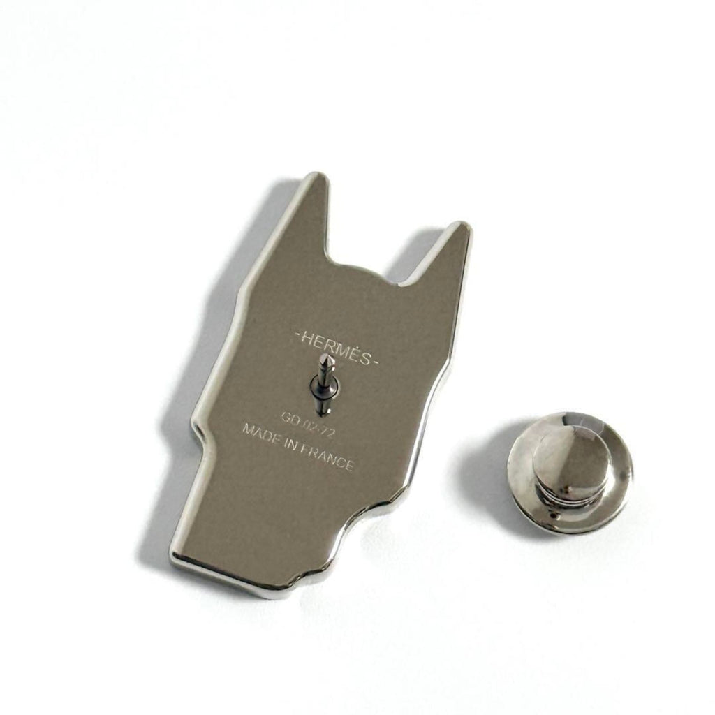 Pin Badge Brooch Metal Cheval Maske