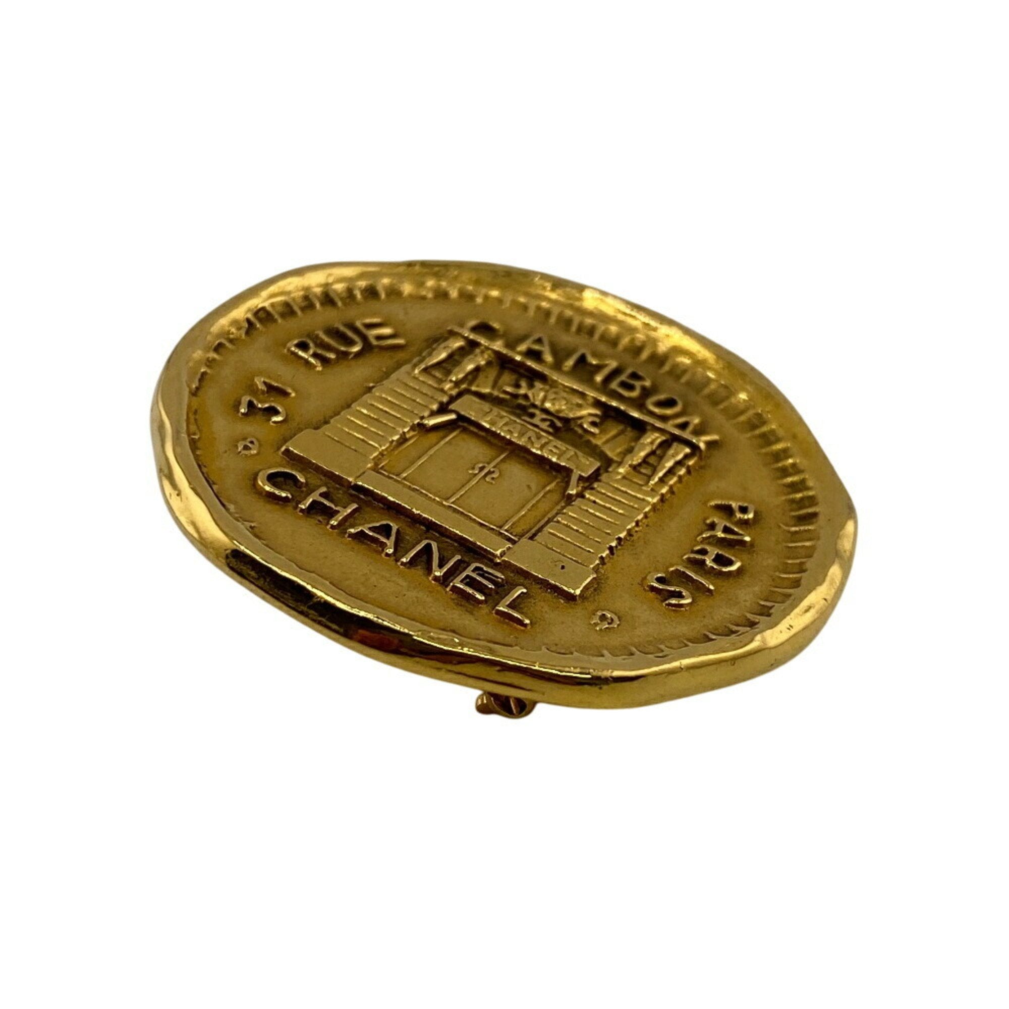 31 Rue Cambon Brooch Metal