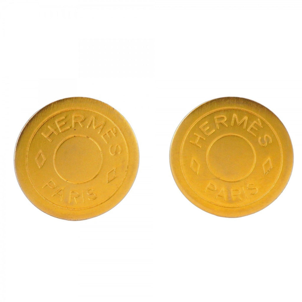 Earrings Gold-Tone Metal