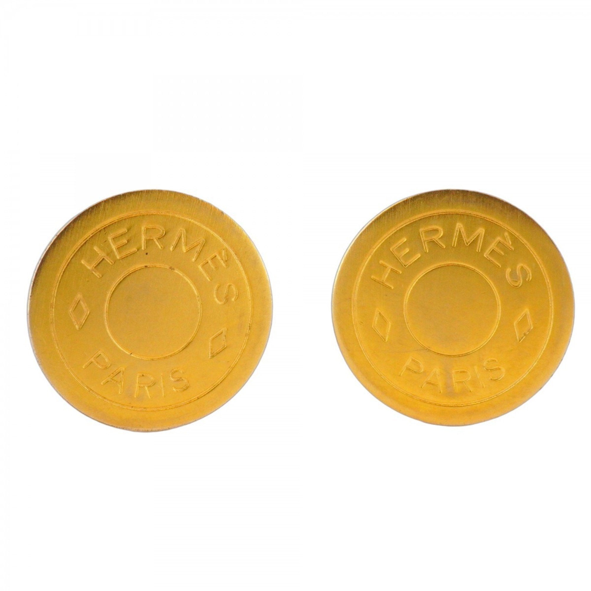 Earrings Gold-Tone Metal