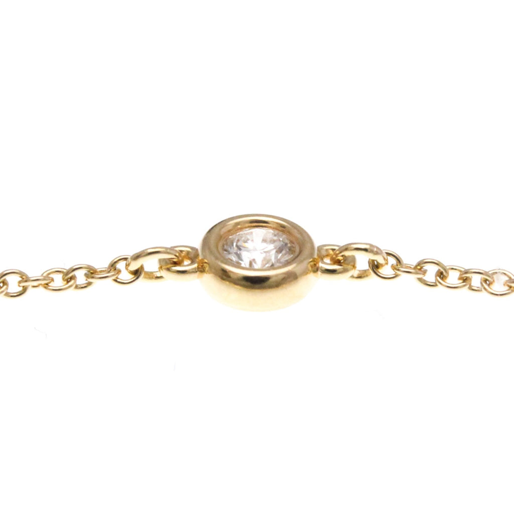 Elsa Peretti Diamonds By The Yard Pendant Necklace 18K Rose Gold and Diamond