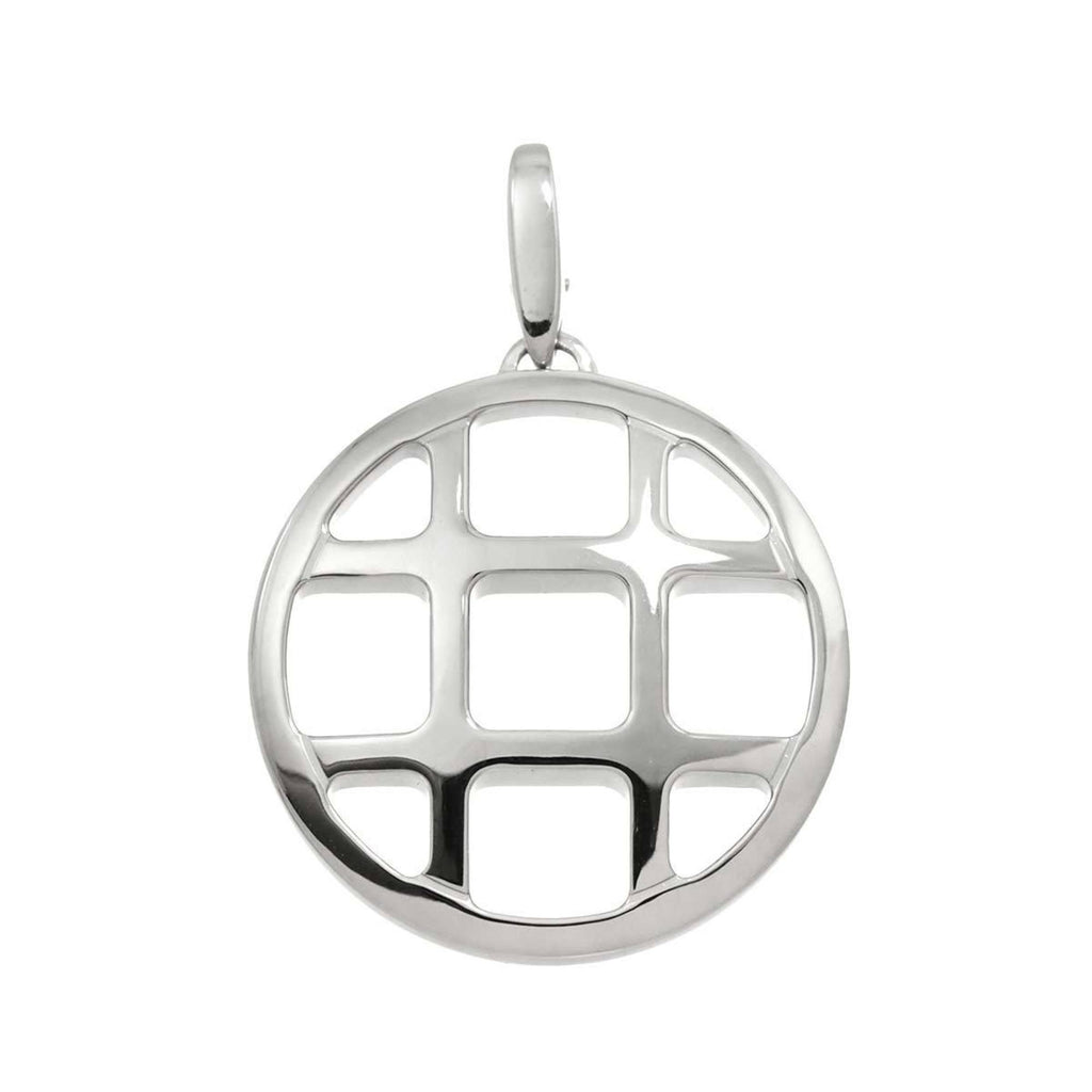 Pasha Pendant Necklace 18K White Gold