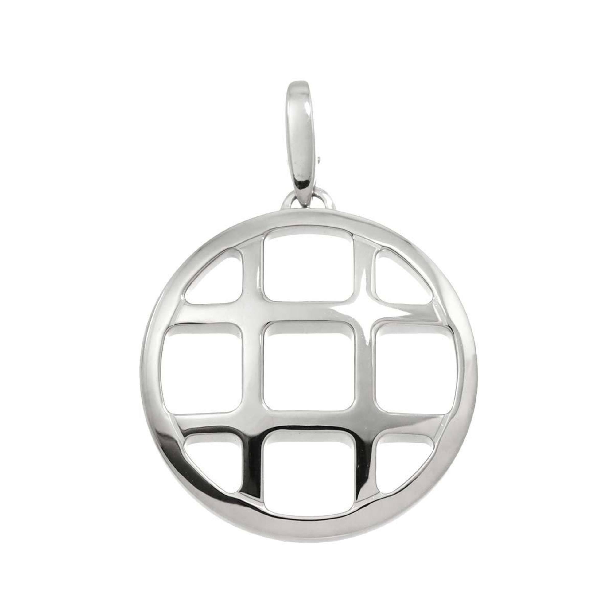 Pasha Pendant Necklace 18K White Gold