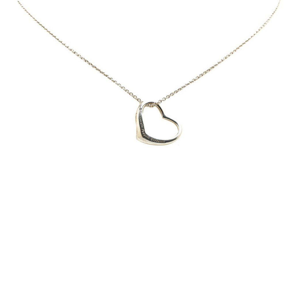 Heart Pendant Necklace Sterling Silver