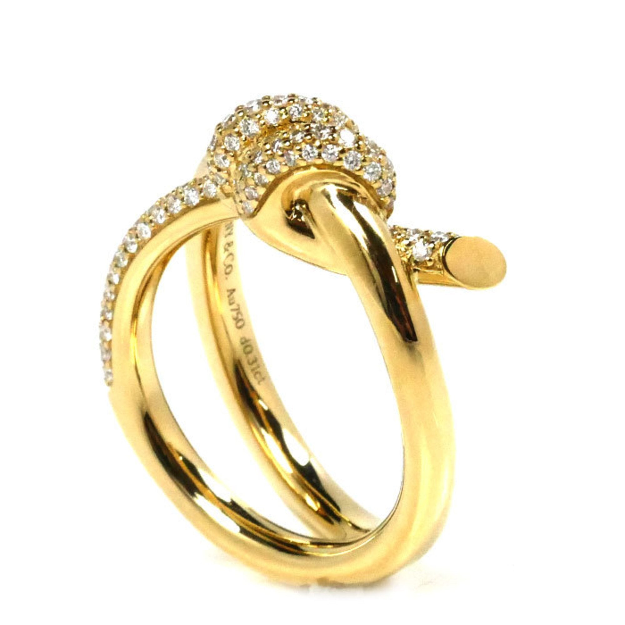 Ring 18K Yellow Gold with Diamond