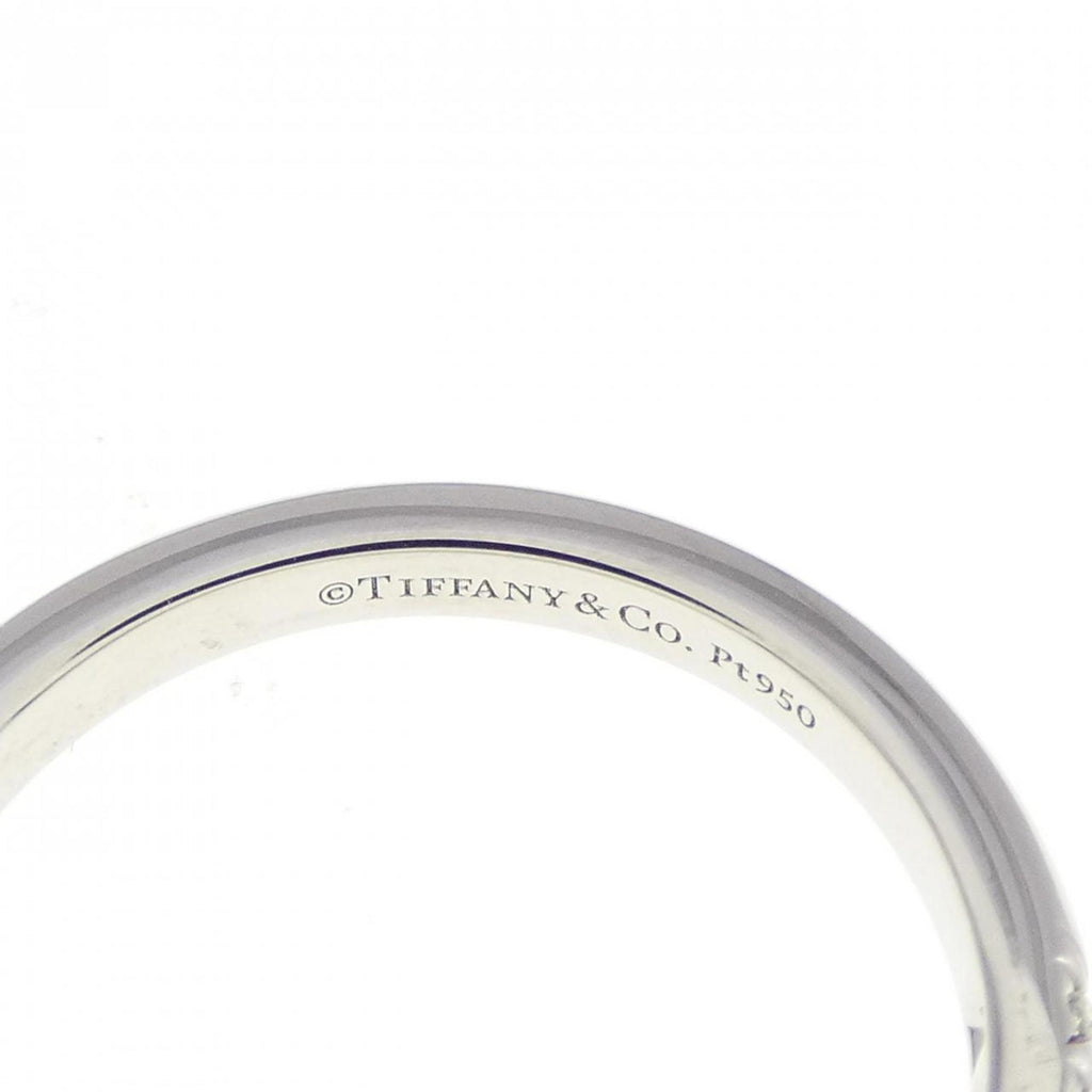 Band Ring Platinum with Diamond