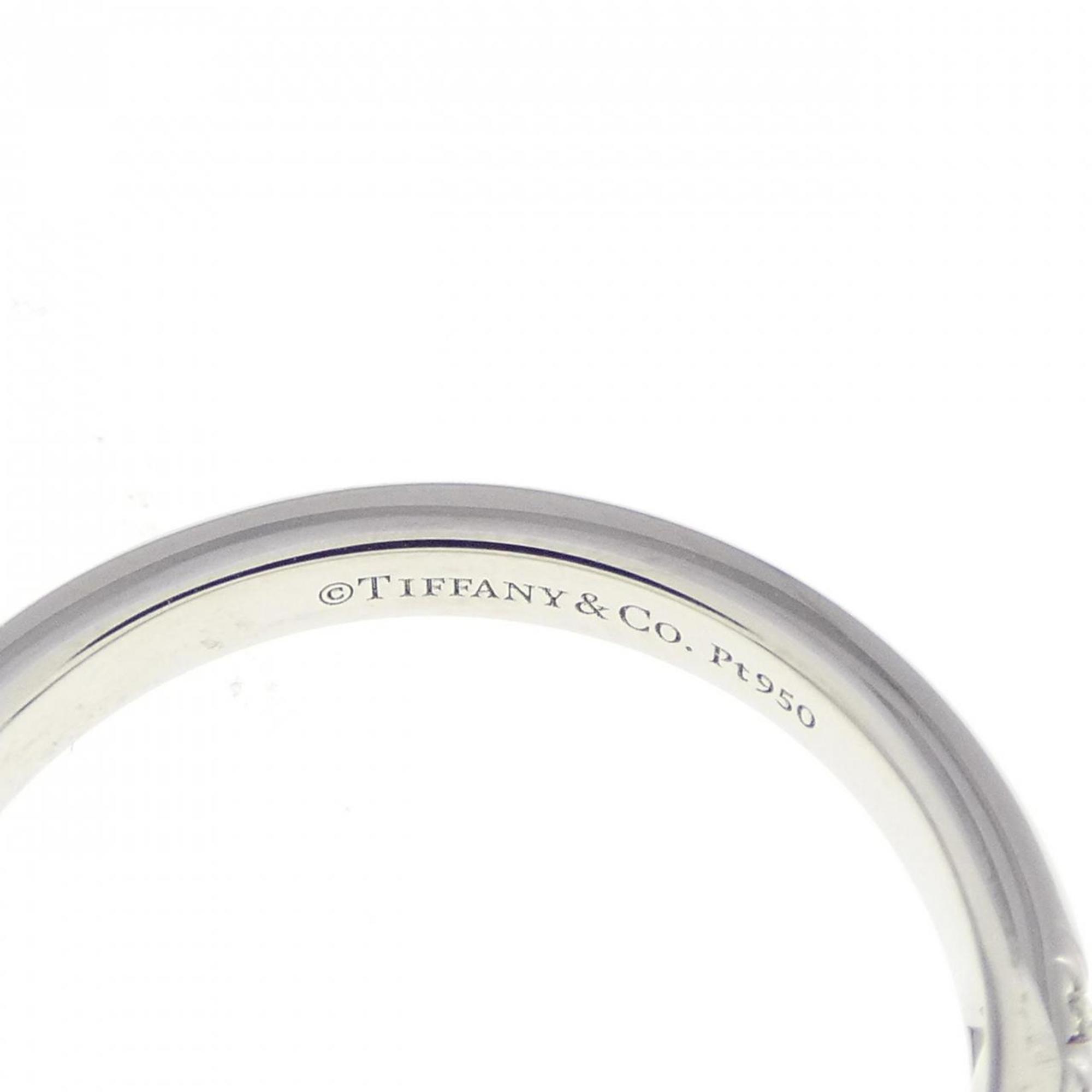 Band Ring Platinum with Diamond