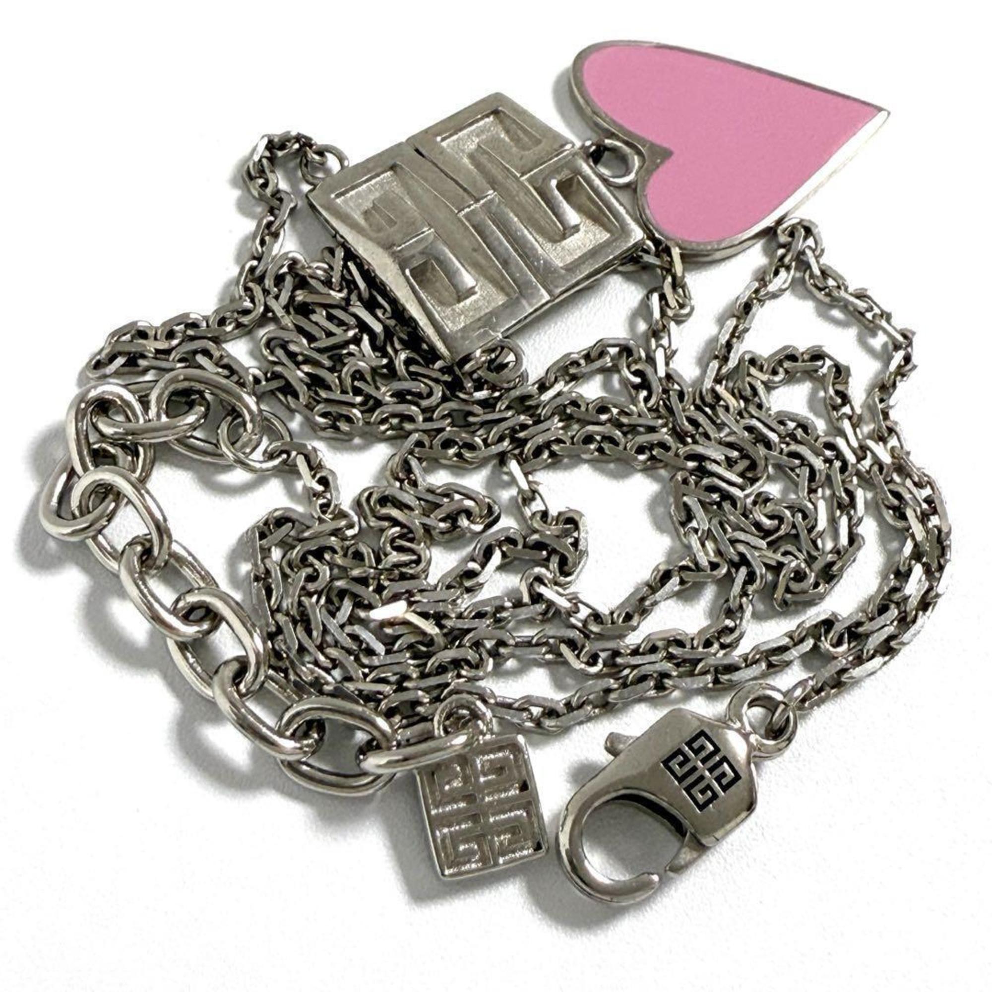 4G Heart Pendant Necklace Metal