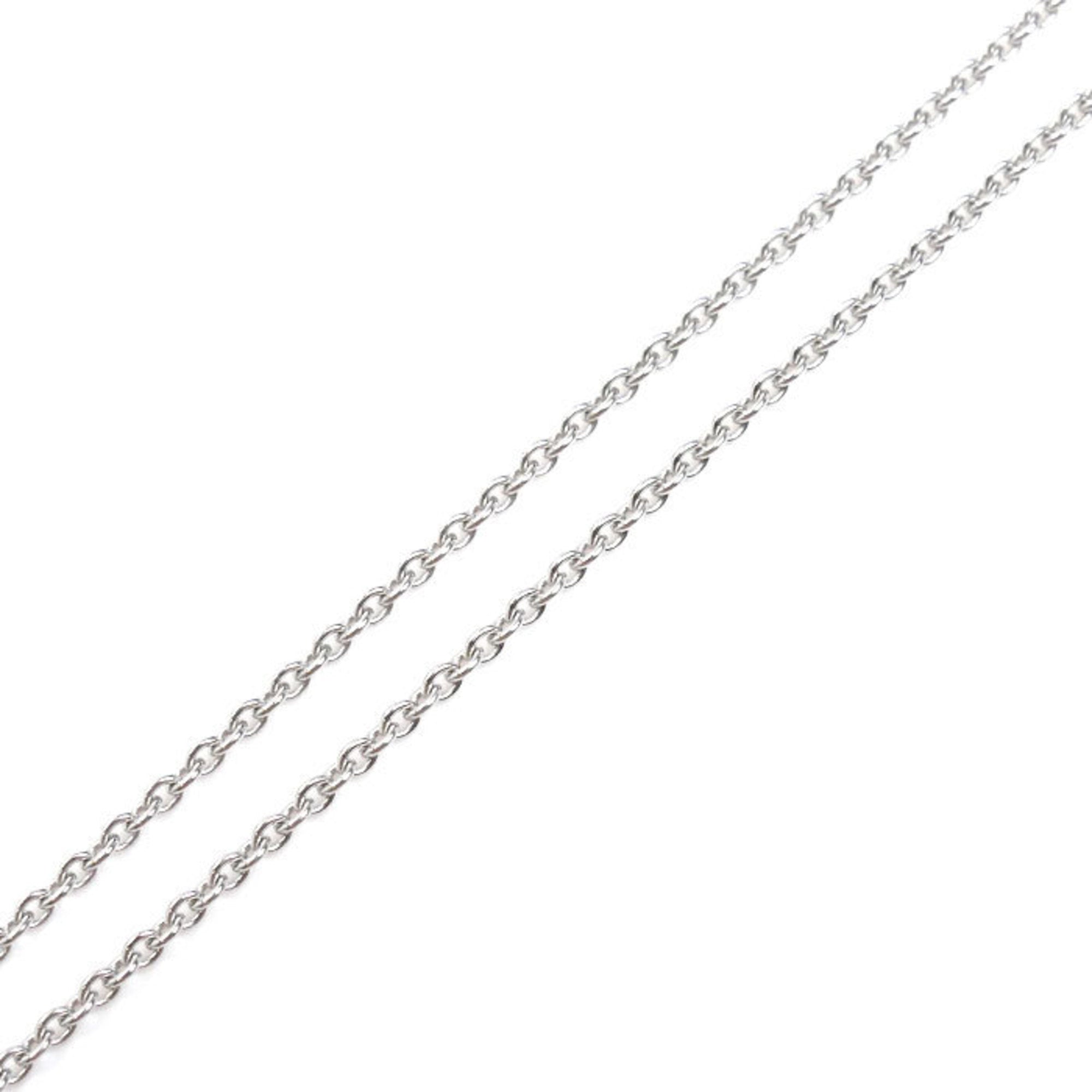 Pendant Necklace 18K White Gold with Diamond