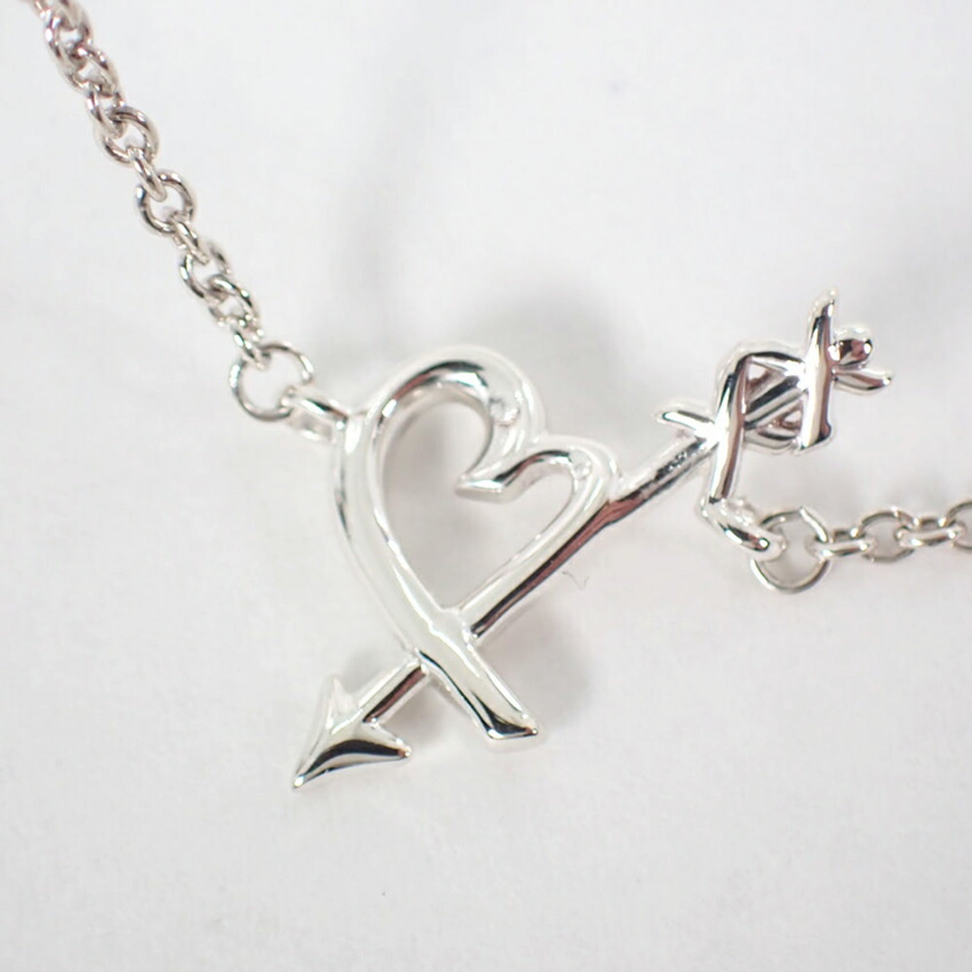 Loving Heart and Arrow Bracelet Sterling Silver