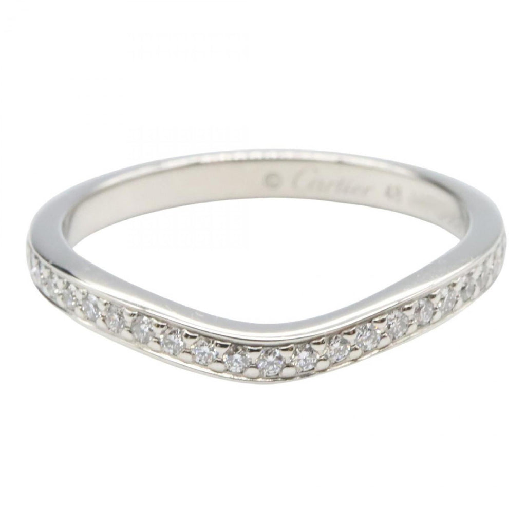 Band Ring Platinum With Diamond