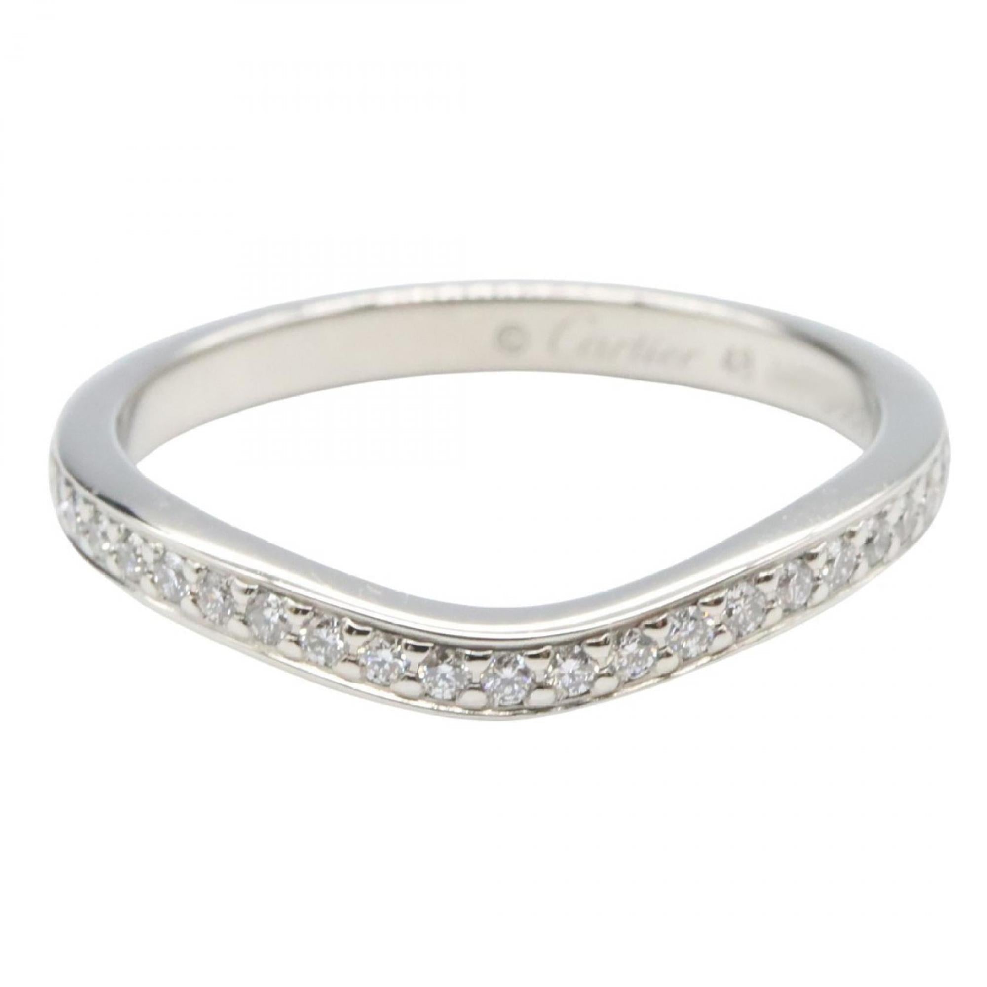 Band Ring Platinum With Diamond