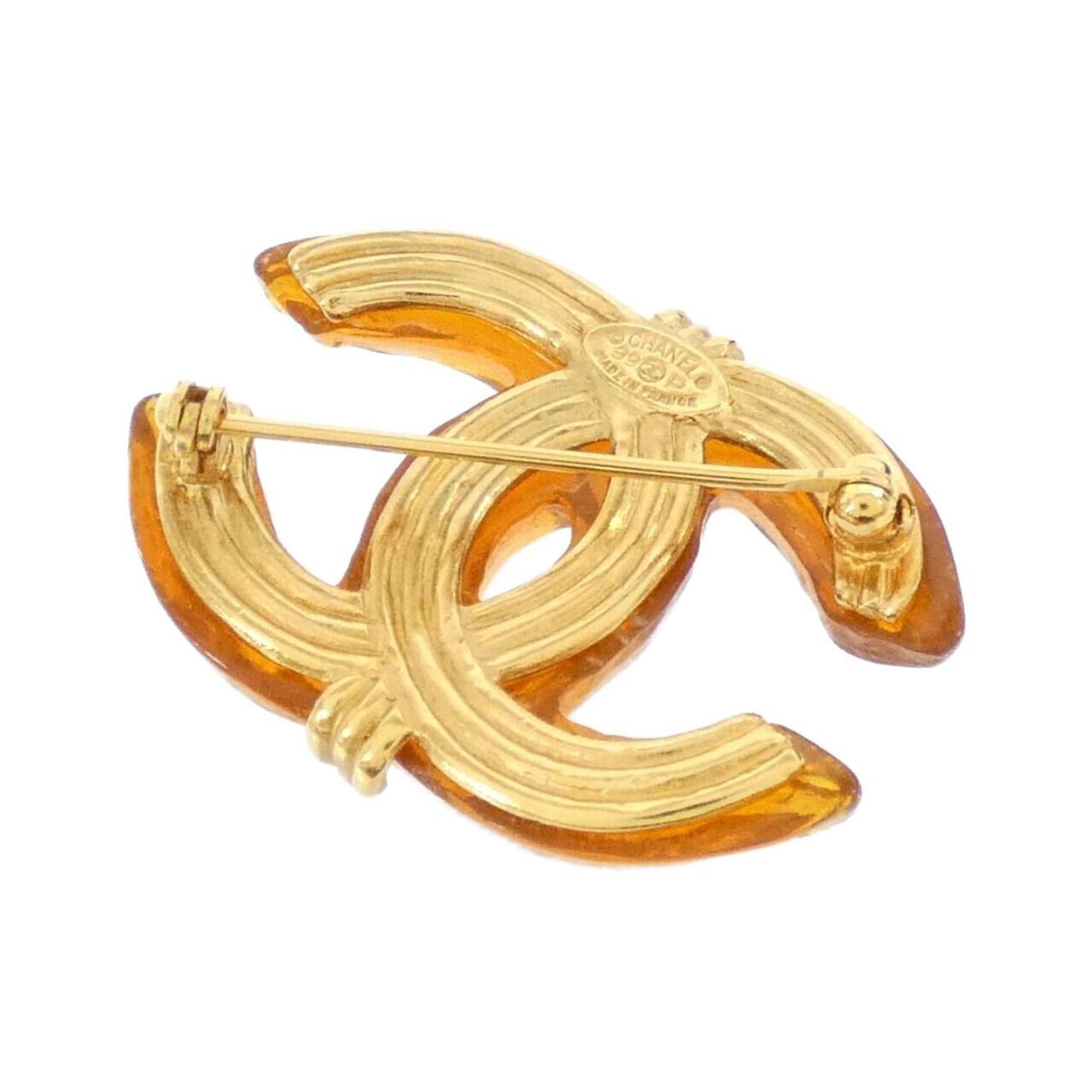Brooch Brown and Gold