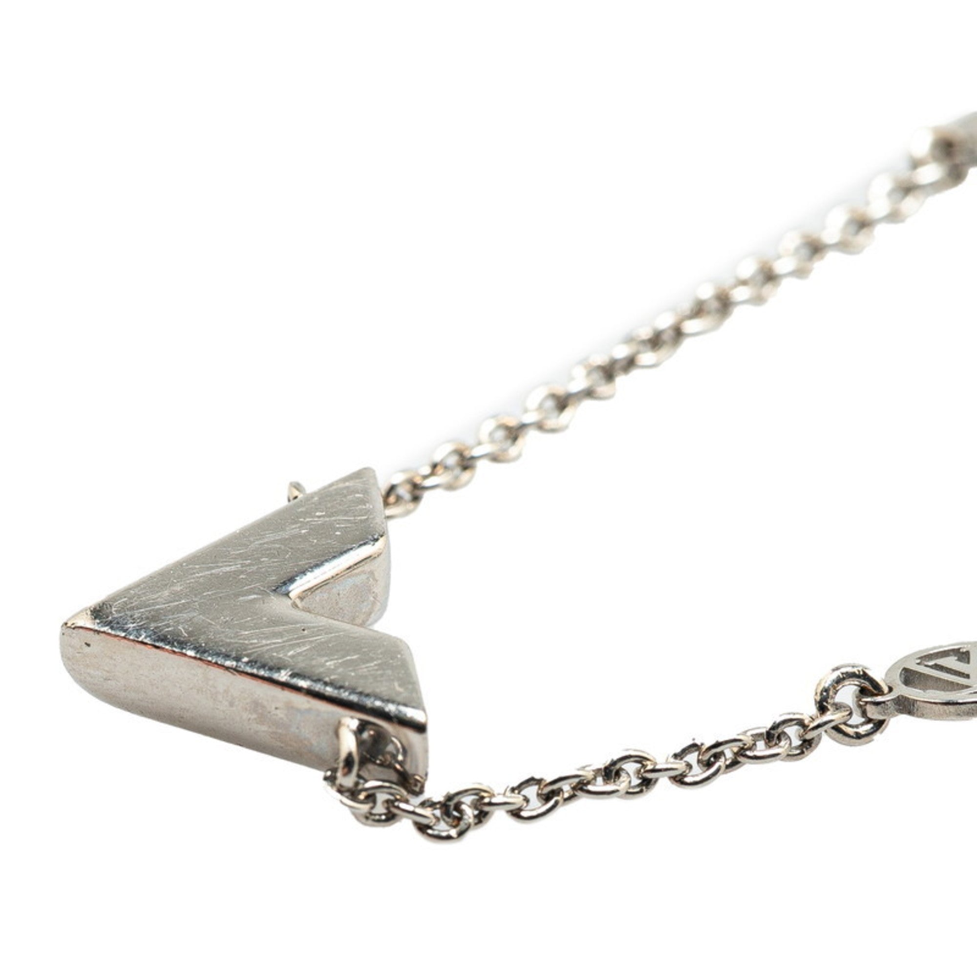Essential V Bracelet Silver Metal