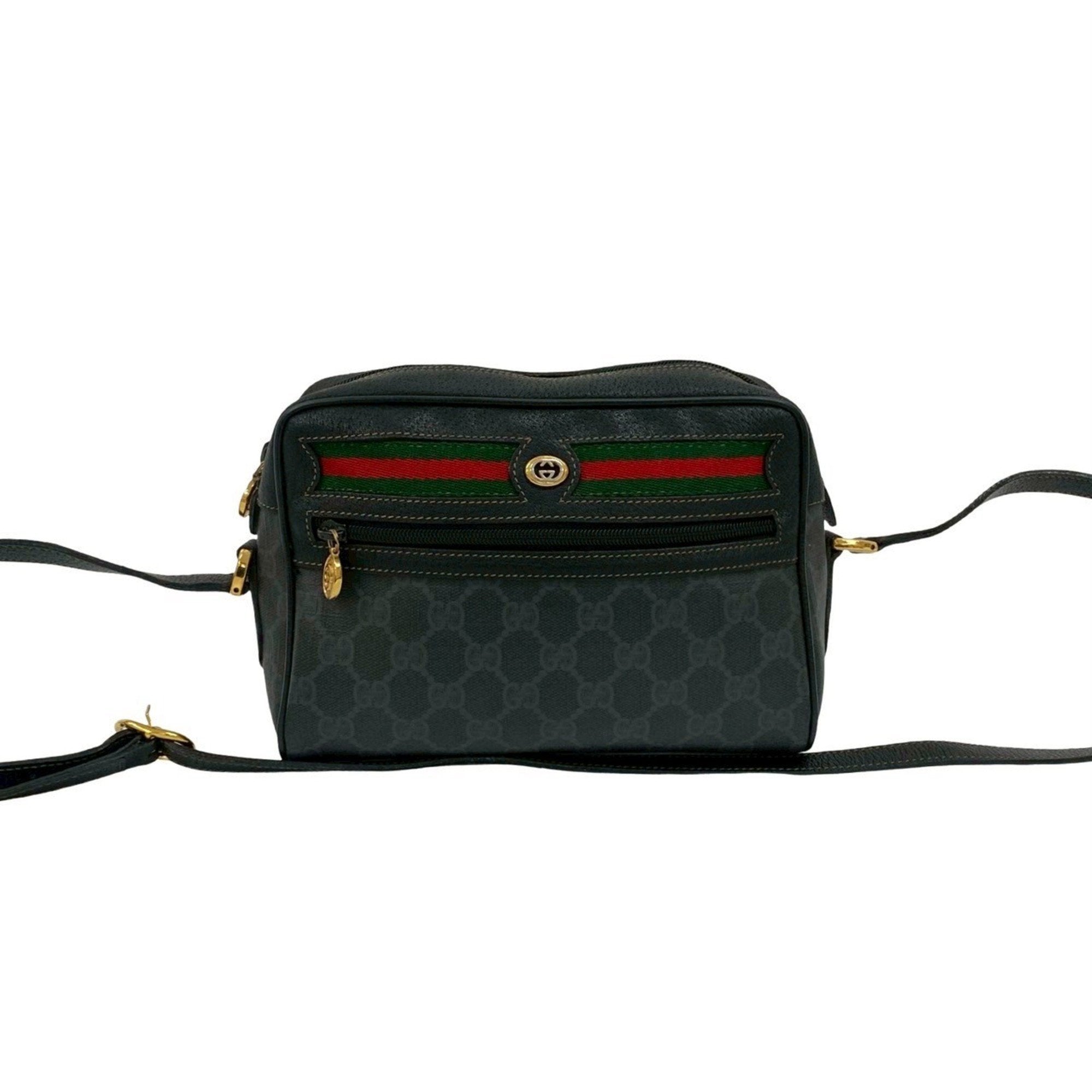 Ophidia Shoulder Bag GG Coated Canvas Small